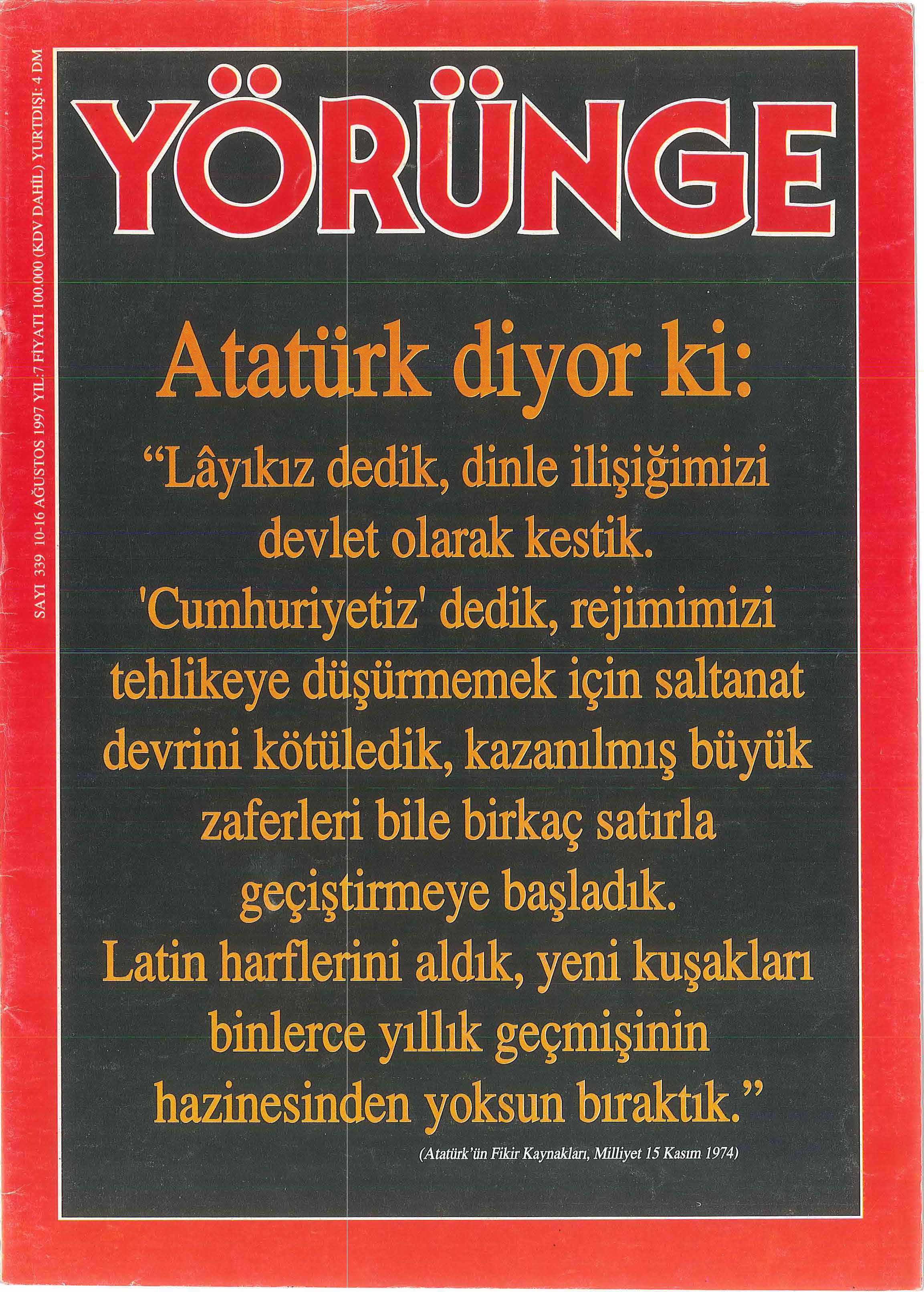 339. Sayı Kapağı