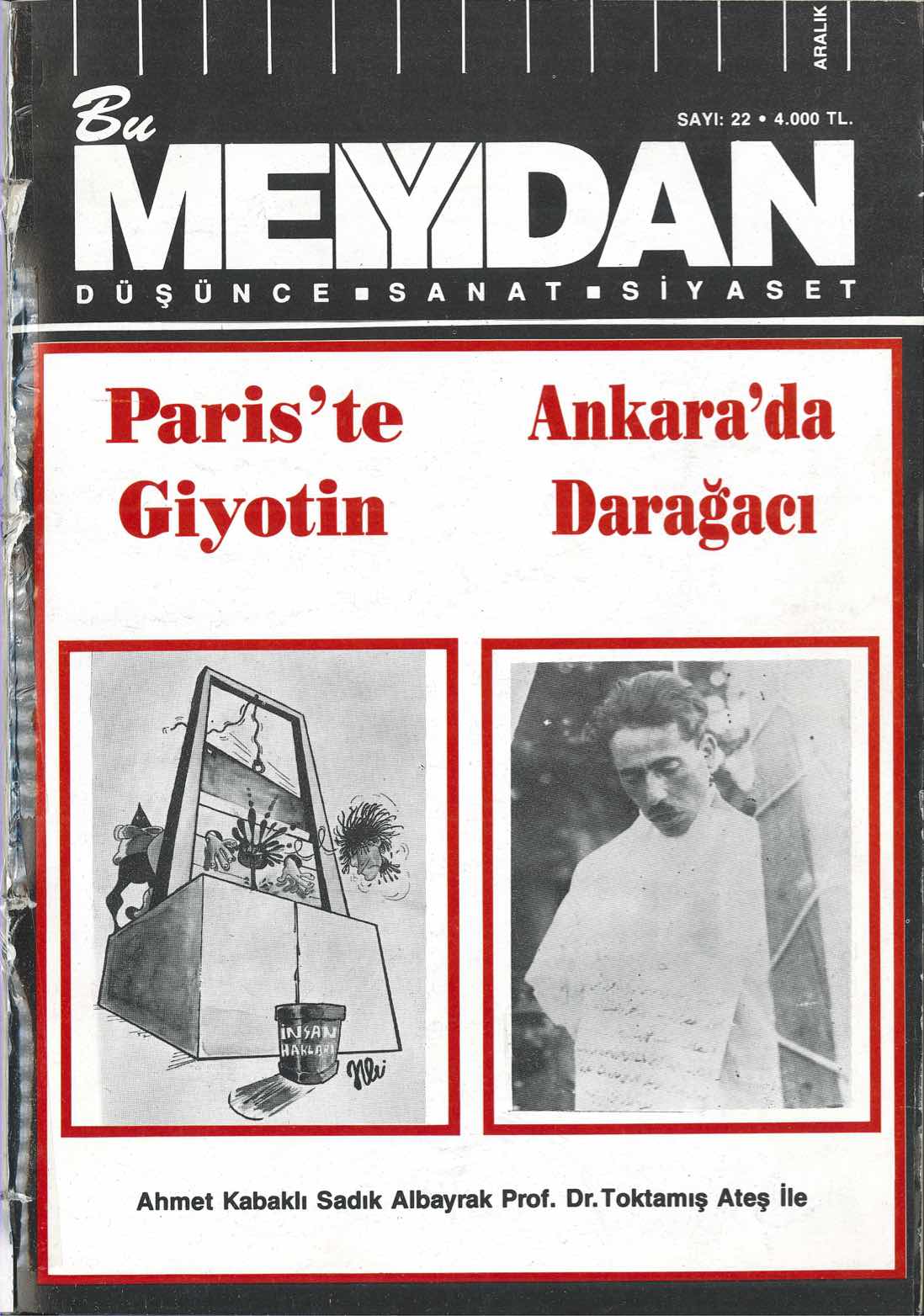 22. Sayı Kapağı