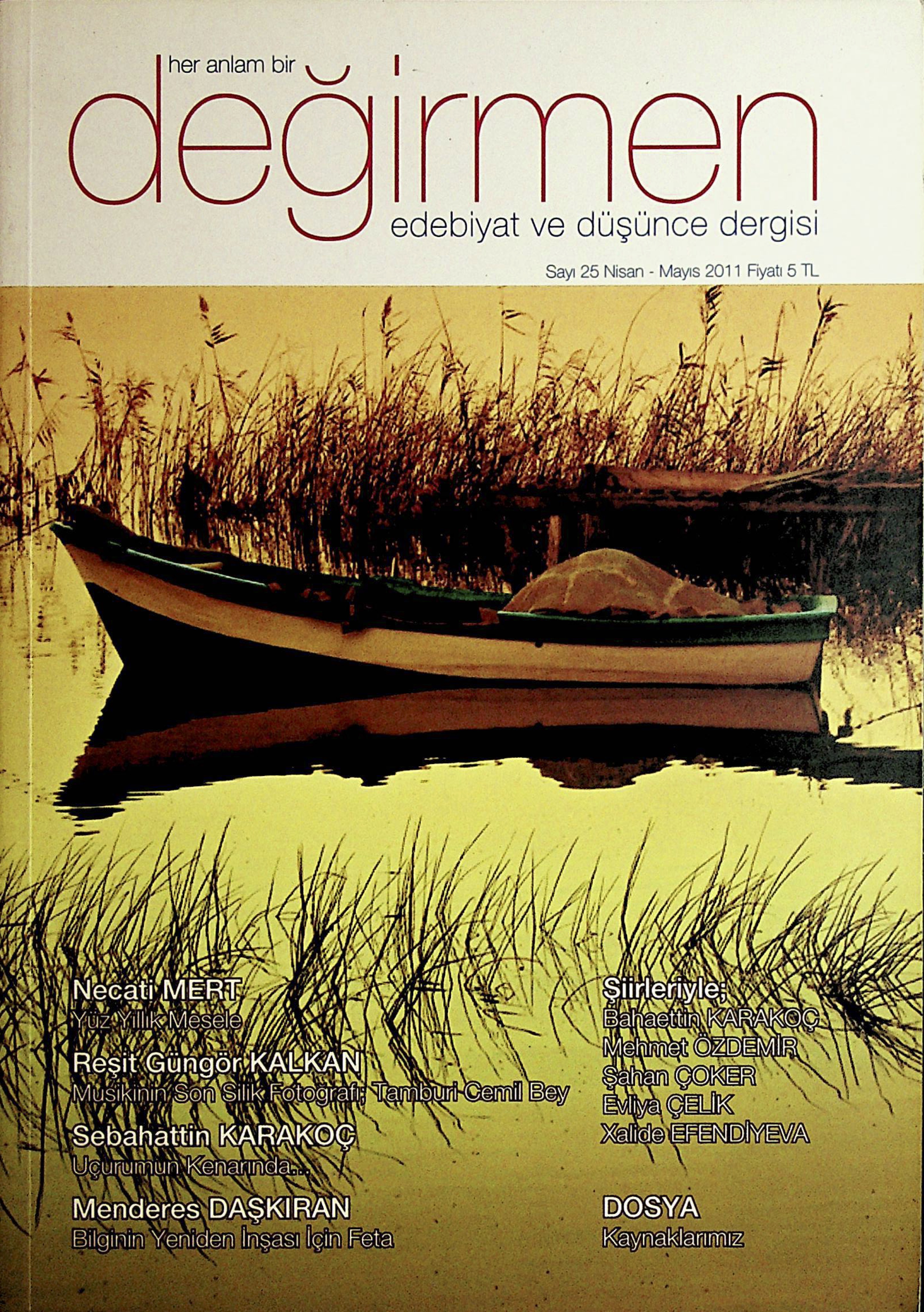25. Sayı Kapağı