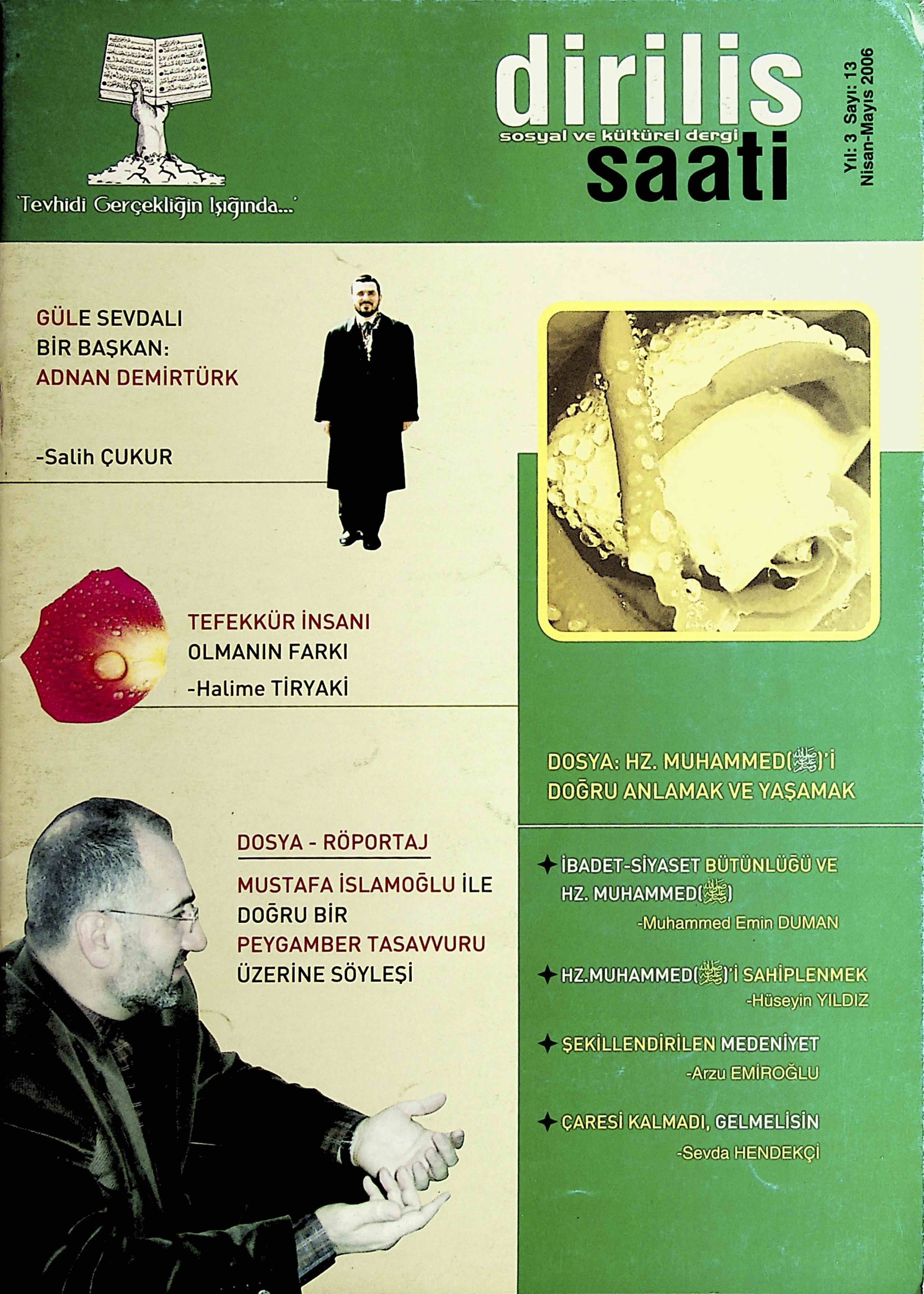3. Cilt 13. Sayı Kapağı