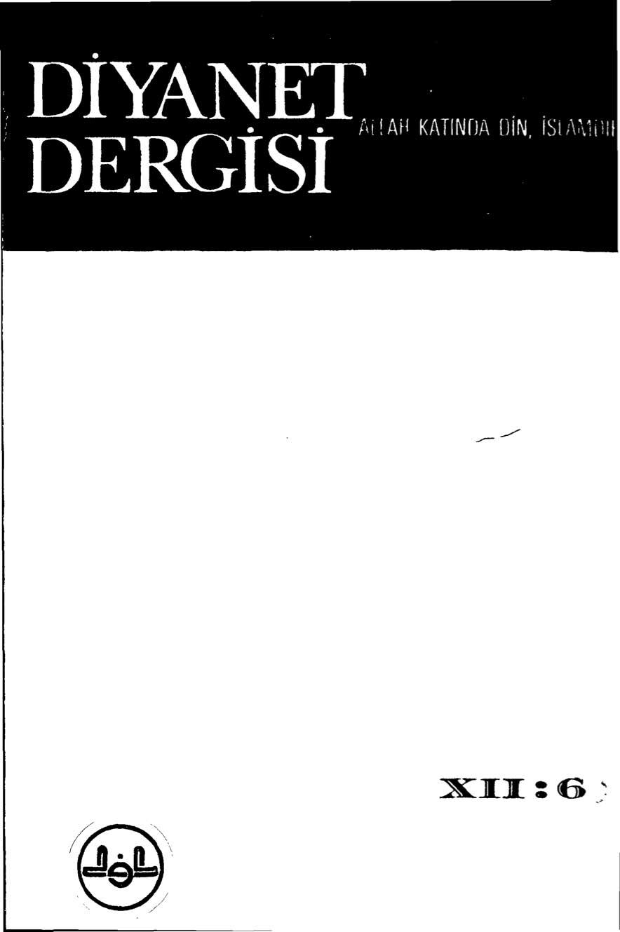12. Cilt 6. Sayı Kapağı