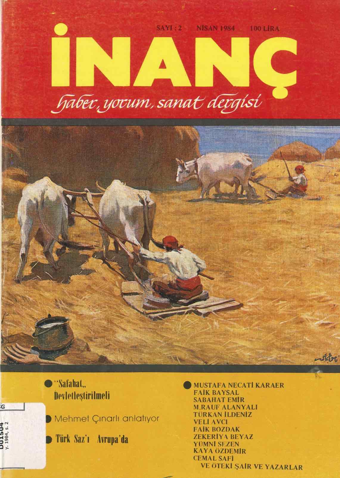 2. Sayı Kapağı