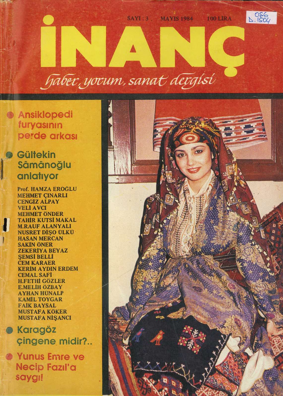 3. Sayı Kapağı