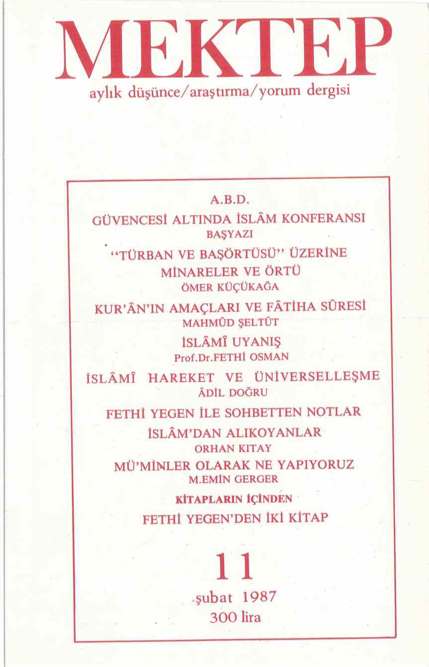 11. Sayı Kapağı