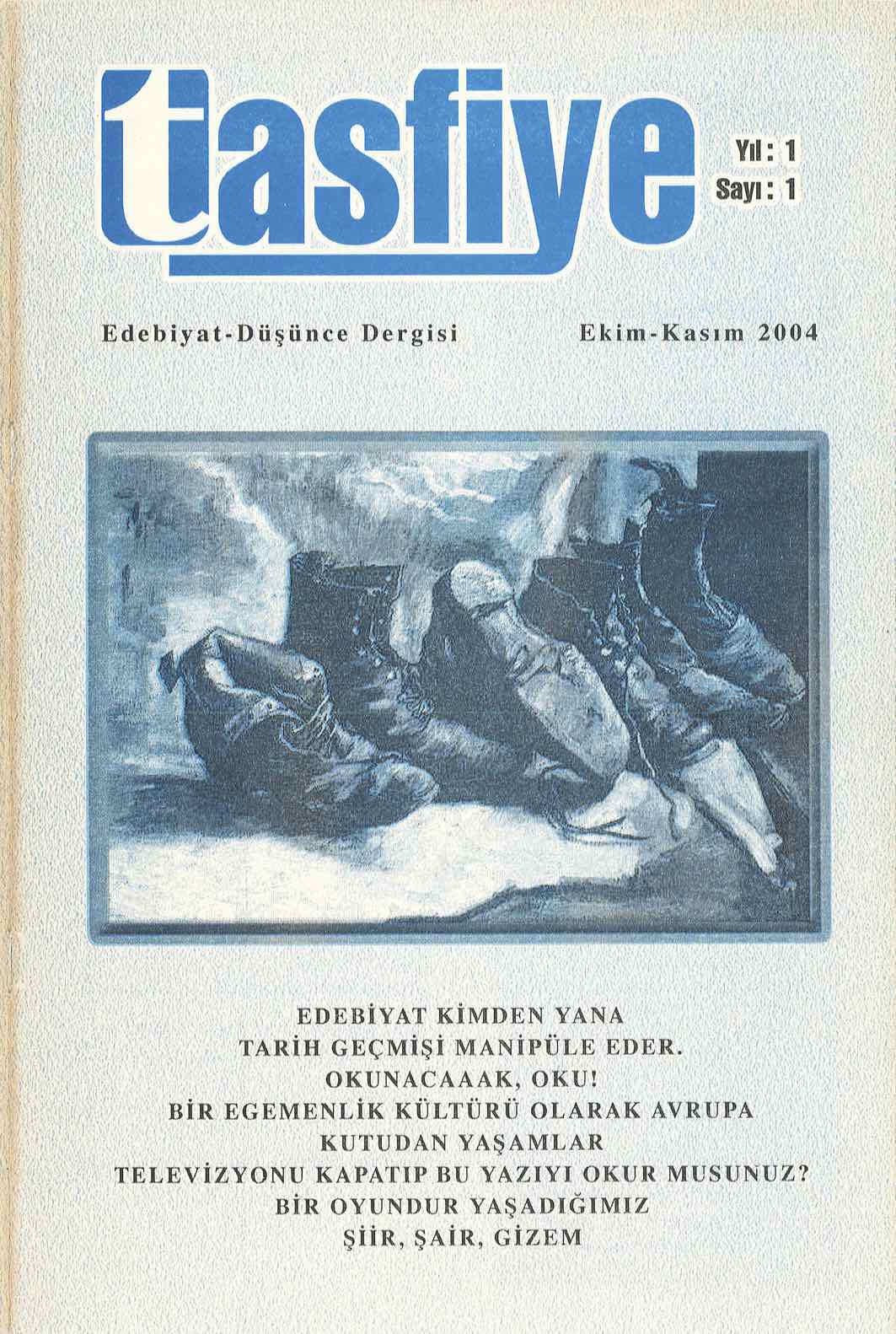 1. Sayı Kapağı