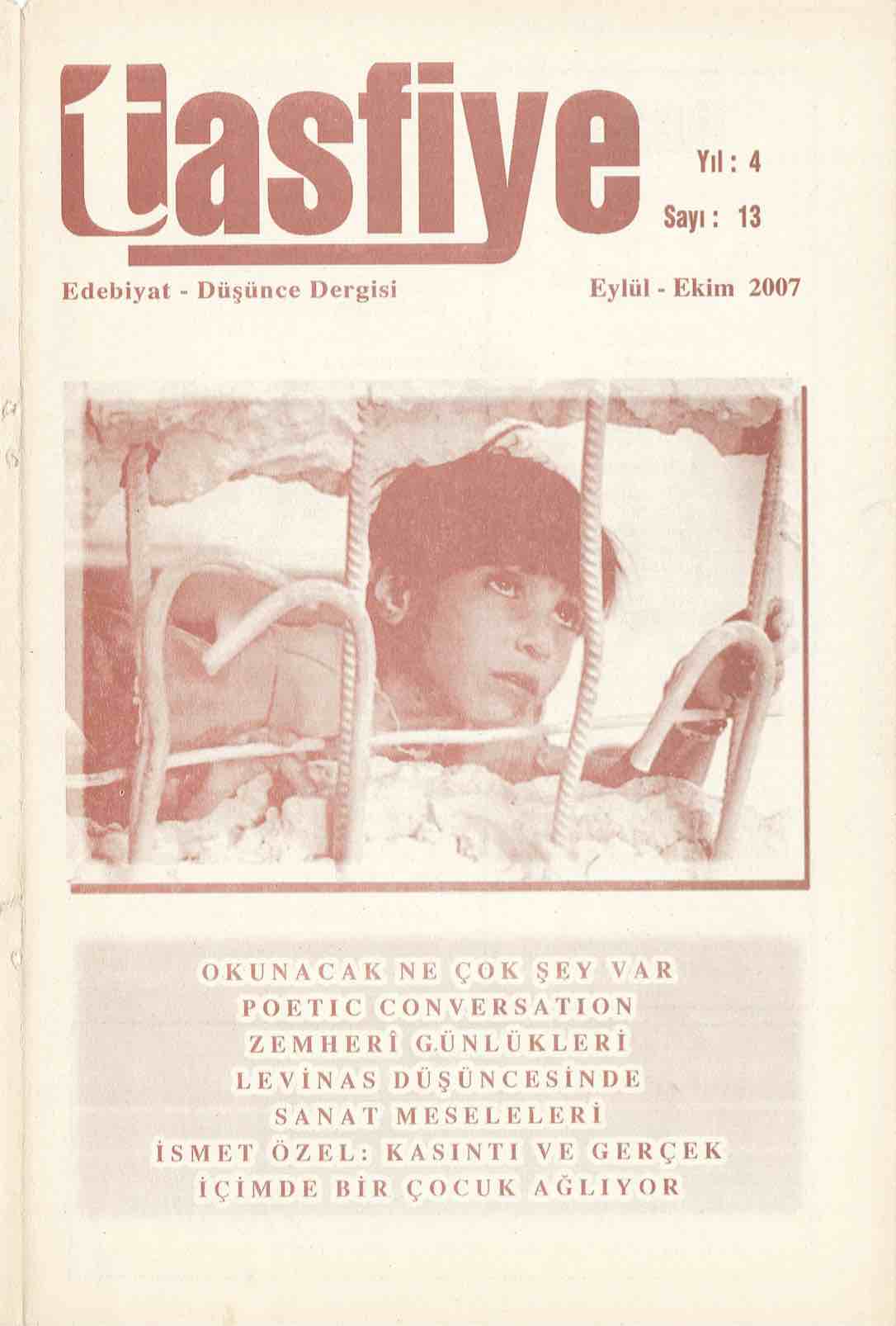 13. Sayı Kapağı