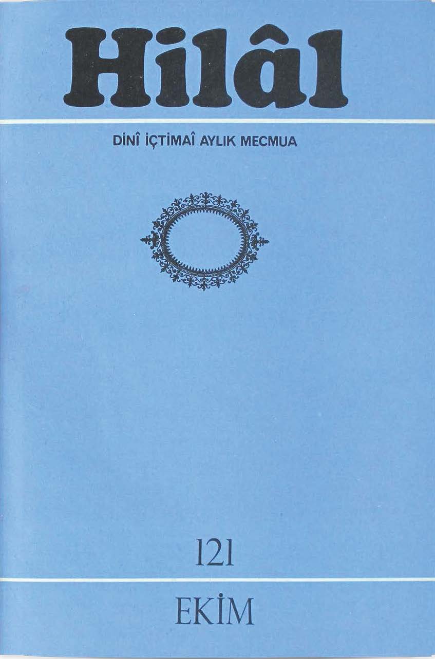 11. Cilt 121. Sayı Kapağı