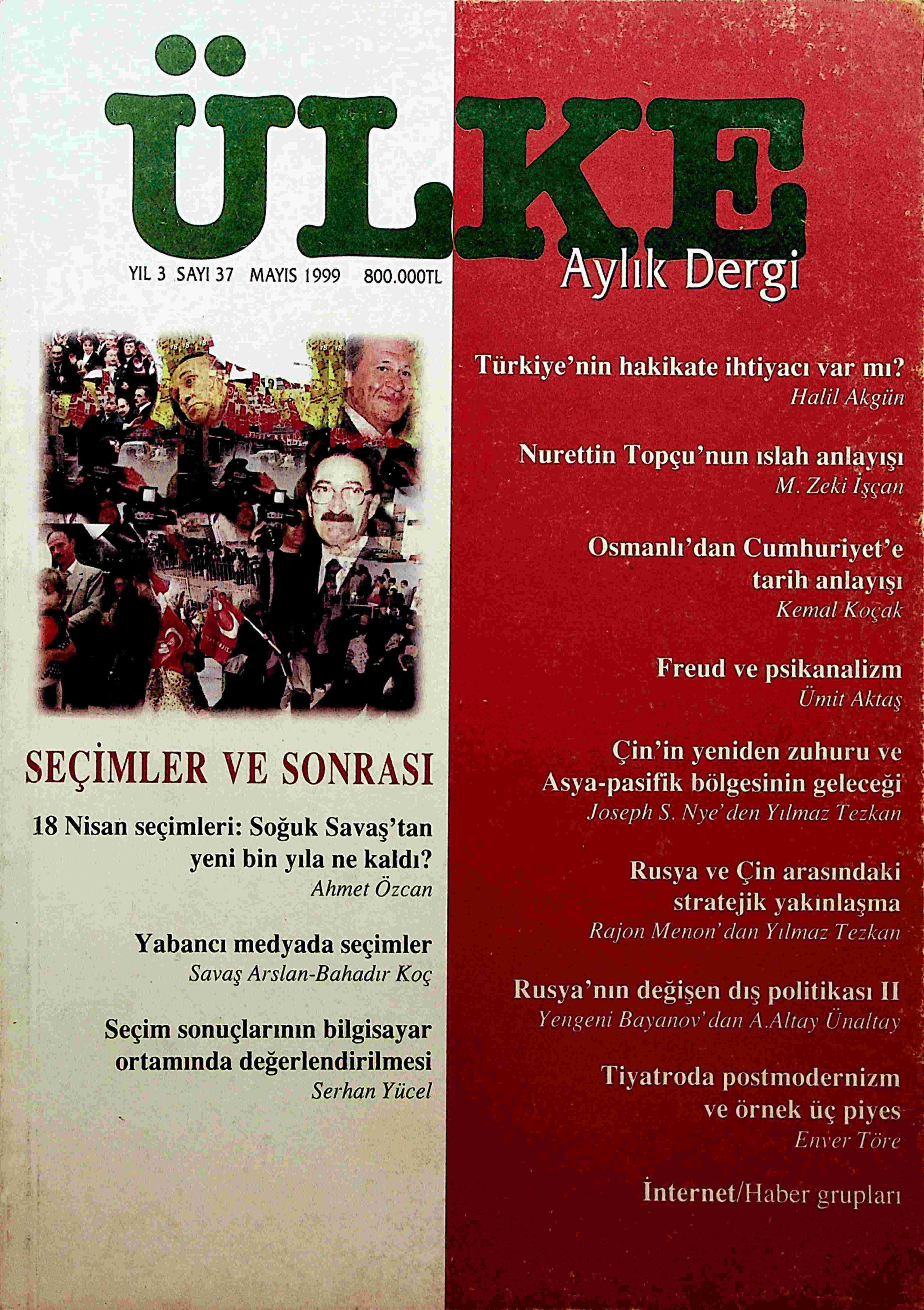 37. Sayı Kapağı