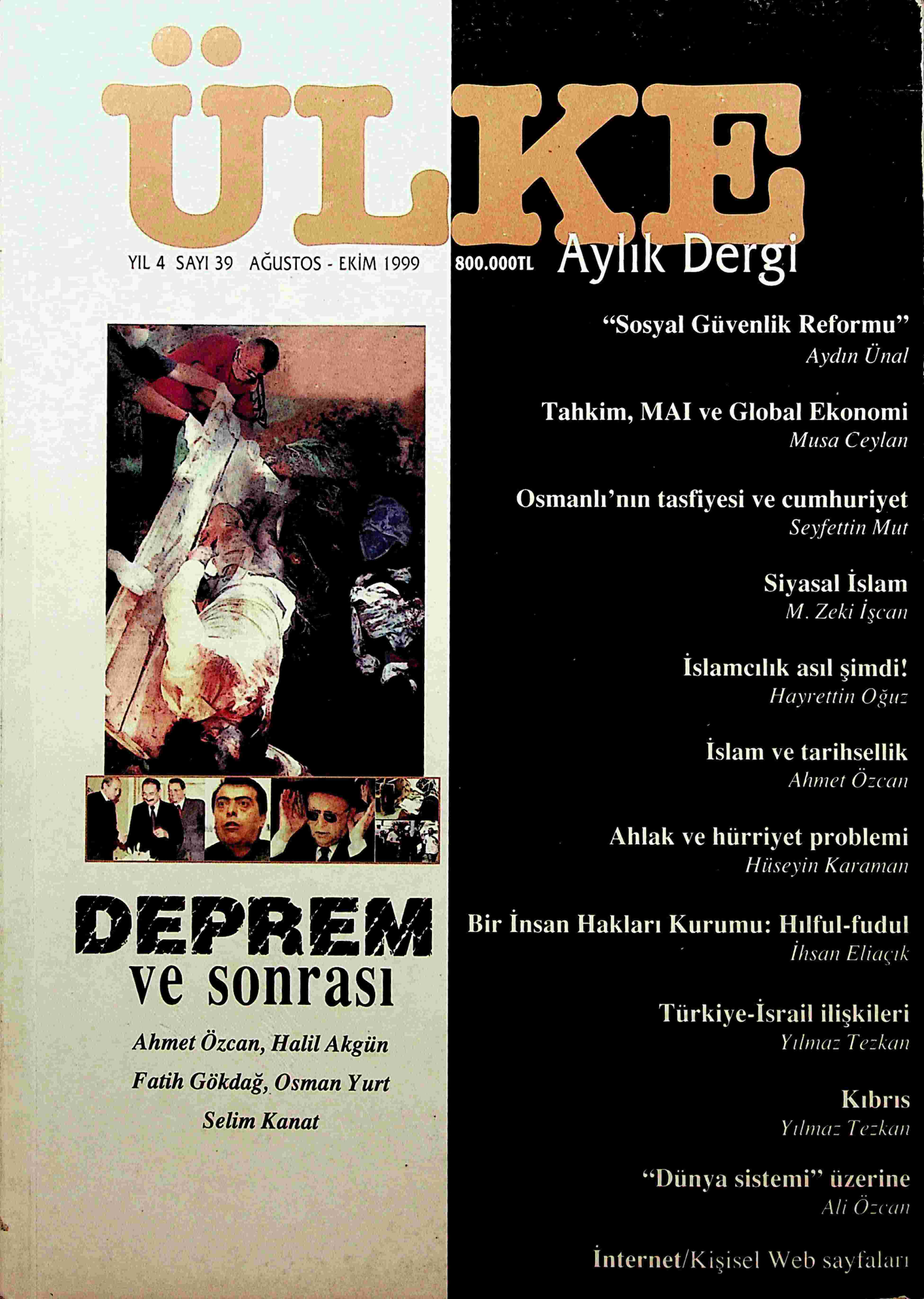 39. Sayı Kapağı