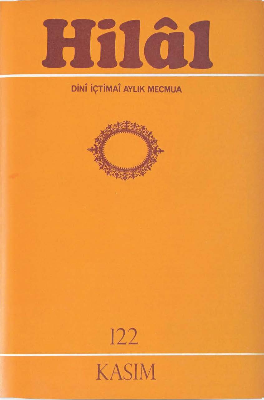 11. Cilt 122. Sayı Kapağı