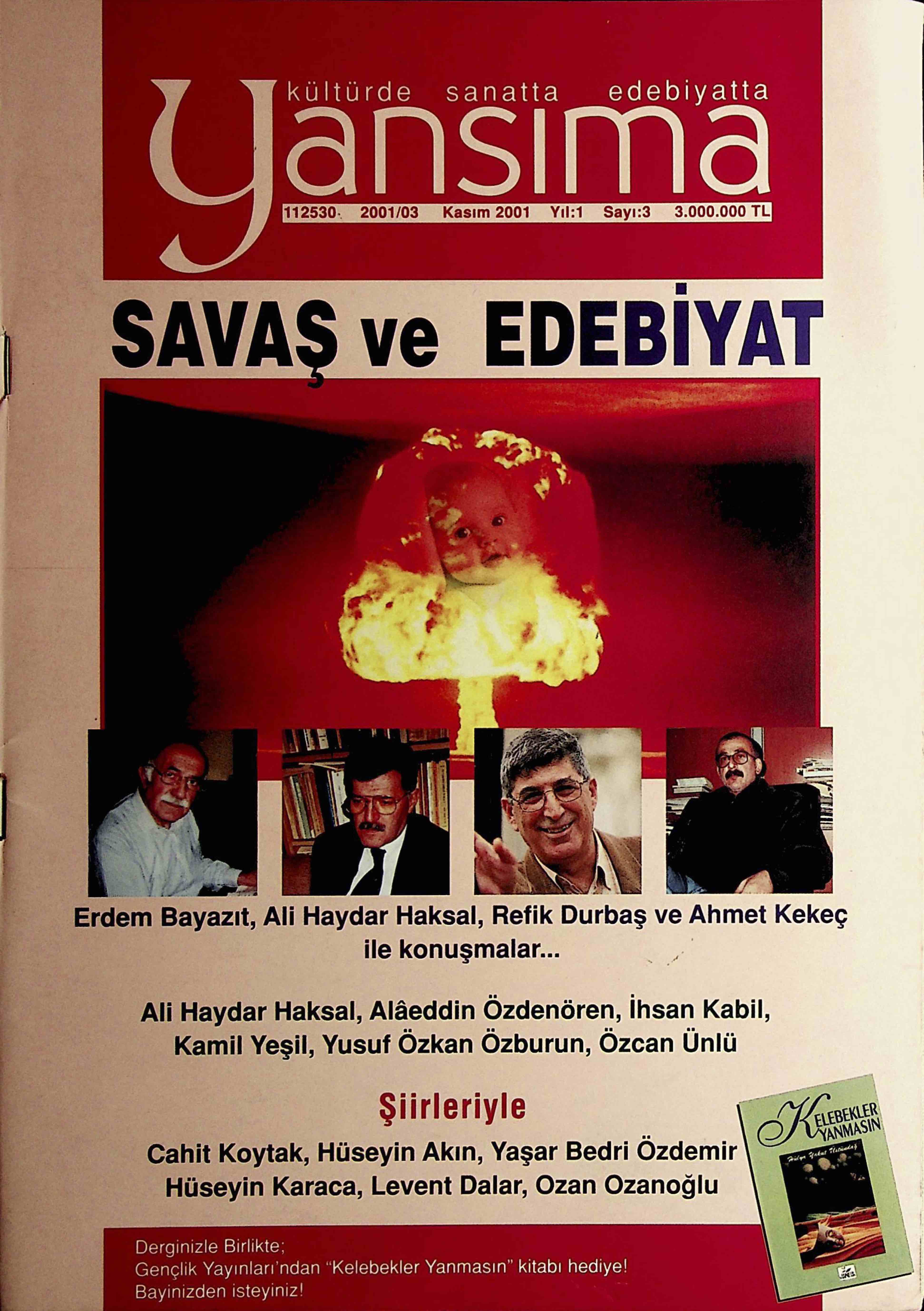 1. Cilt 3. Sayı Kapağı