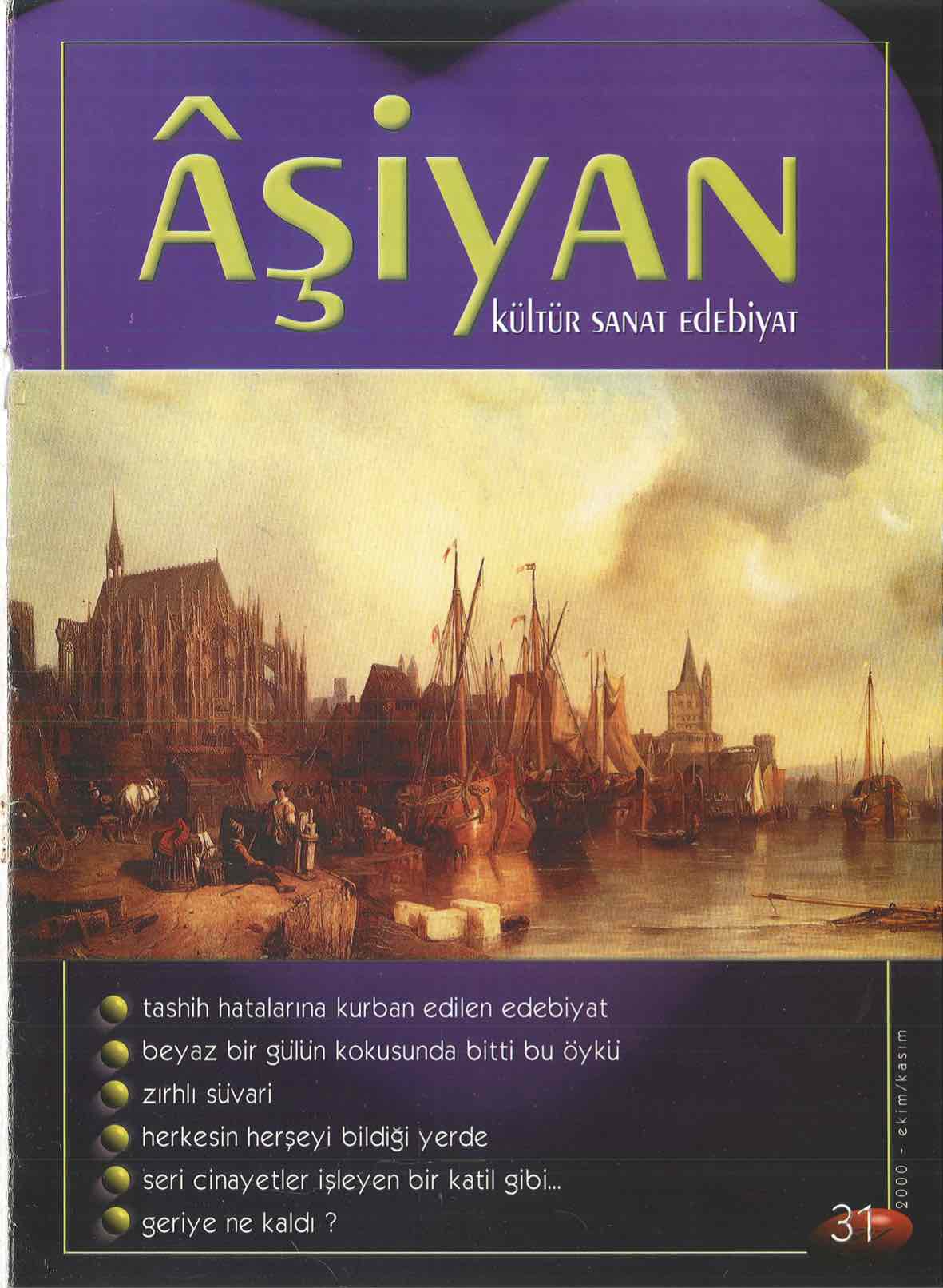 31. Sayı Kapağı
