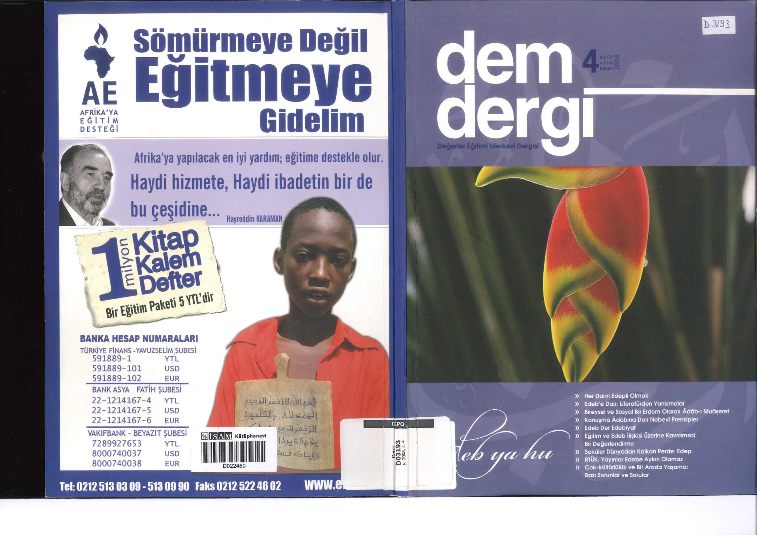 4. Sayı Kapağı