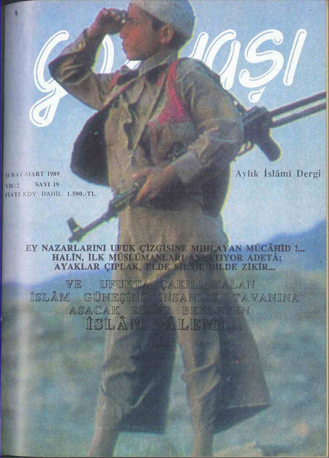 19. Sayı Kapağı