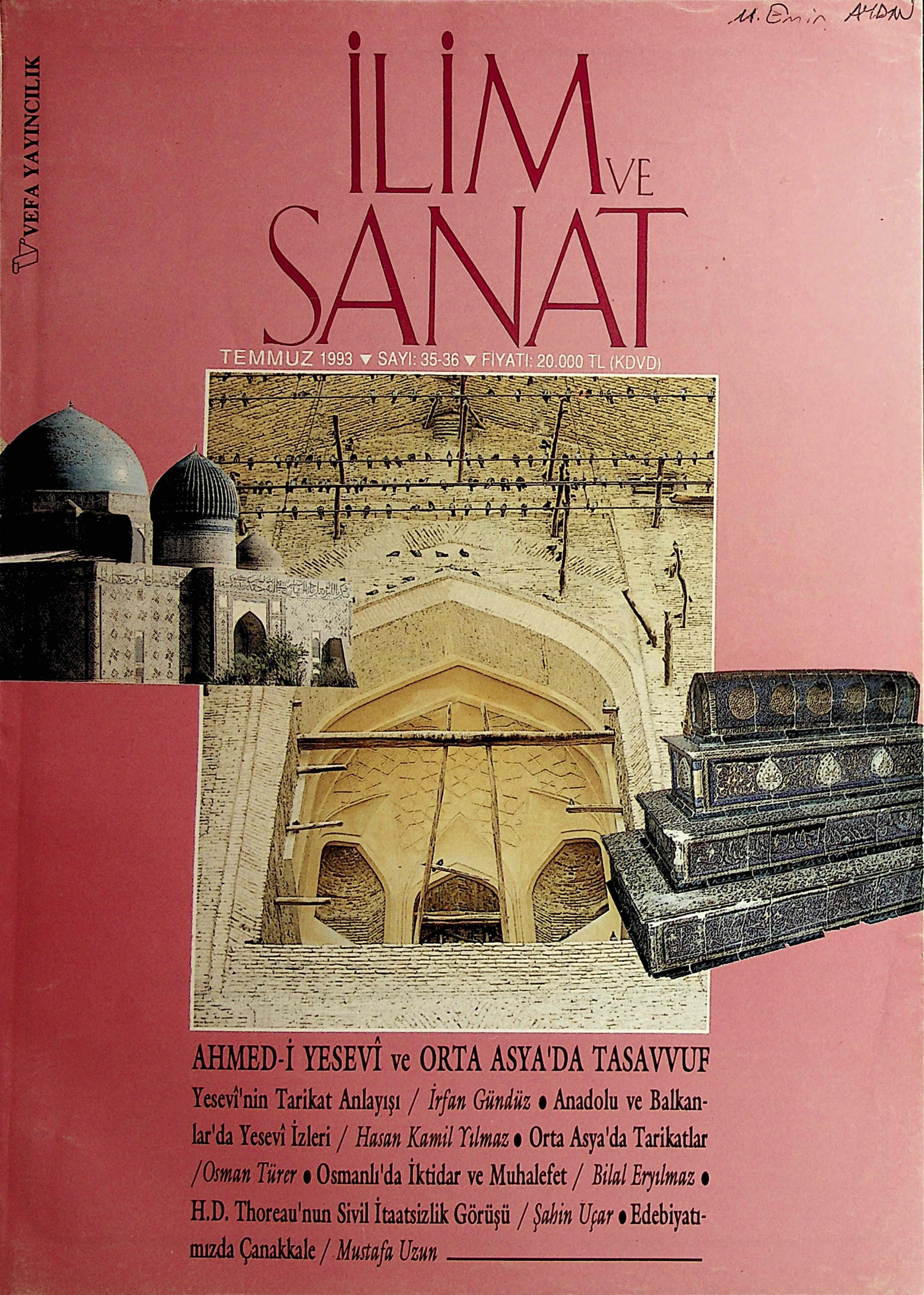 35-36. Sayı Kapağı
