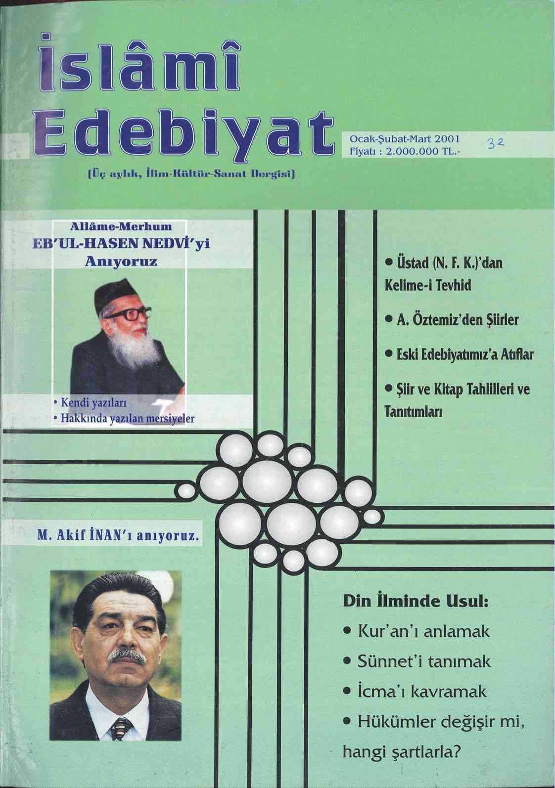 3. Cilt 32. Sayı Kapağı