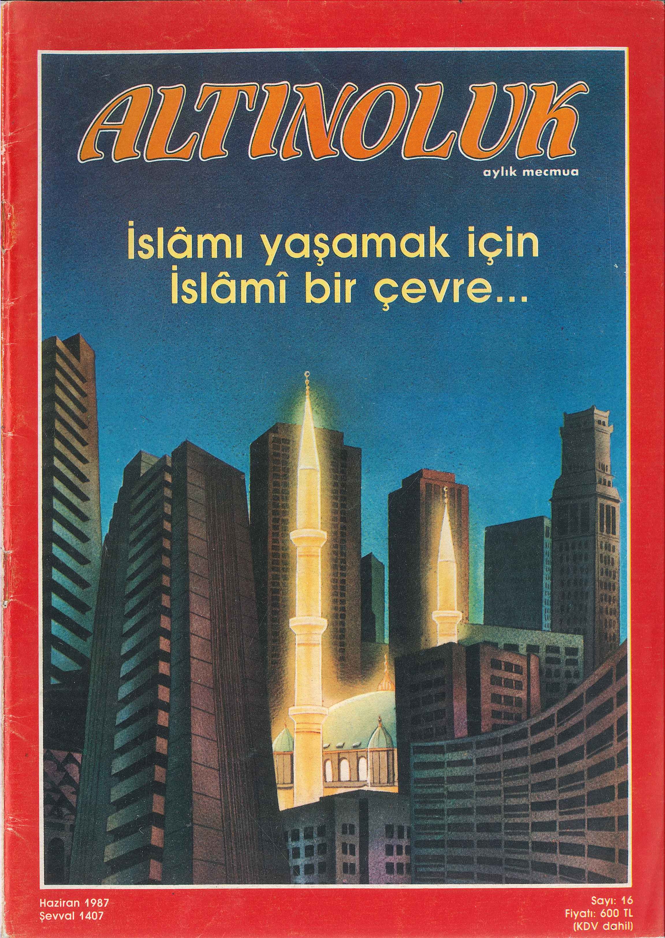 16. Sayı Kapağı