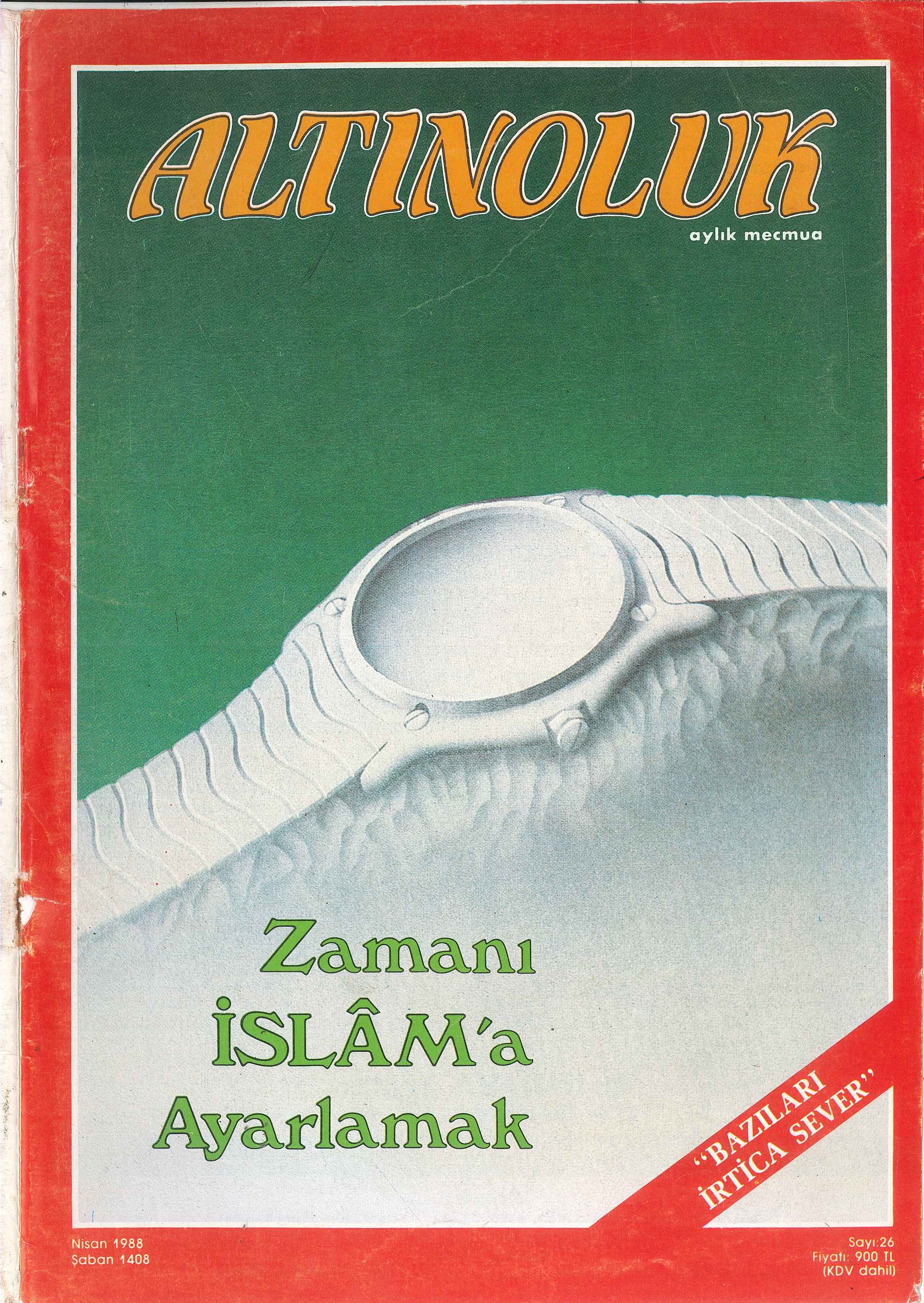 26. Sayı Kapağı