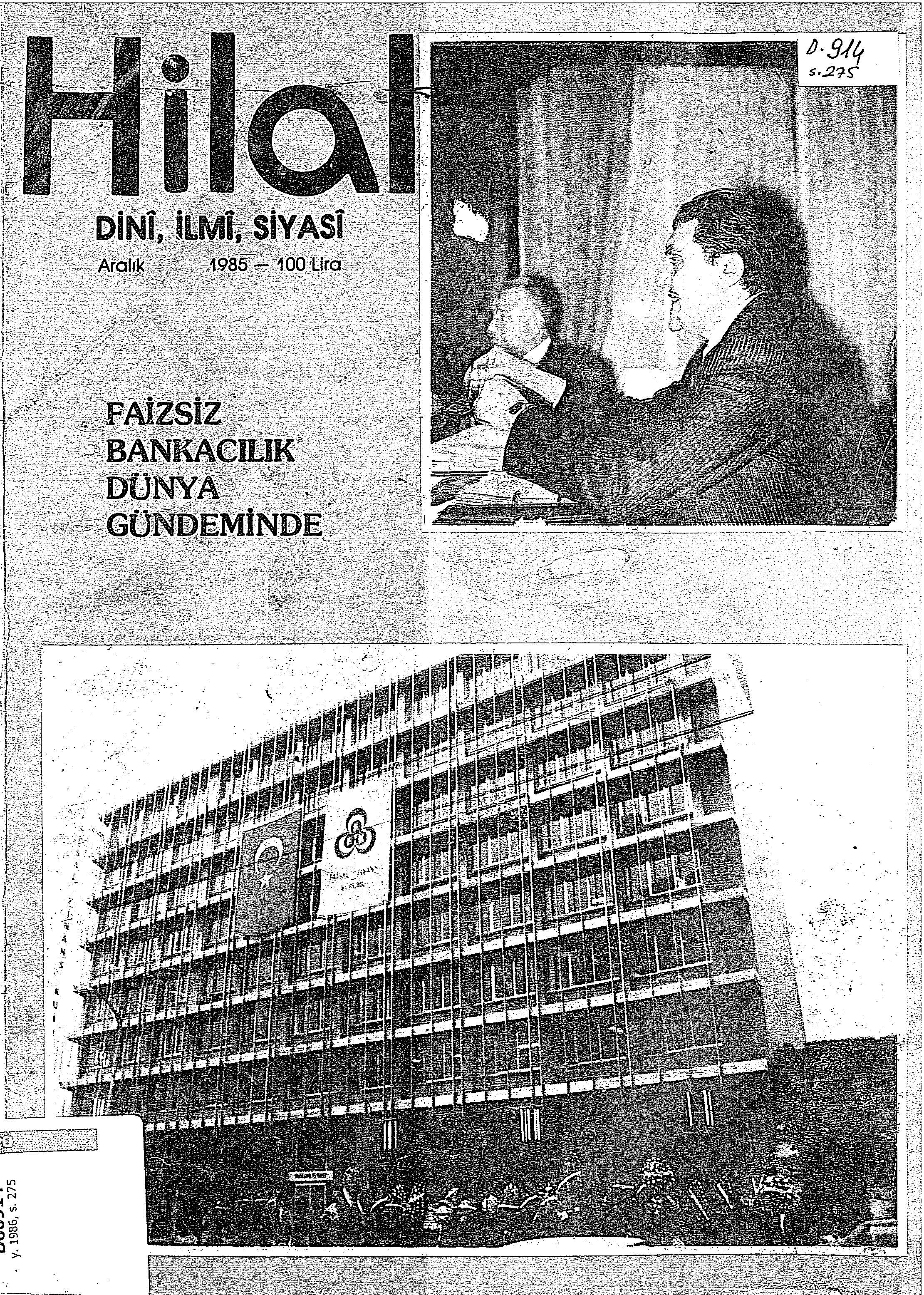 23. Cilt 275. Sayı Kapağı