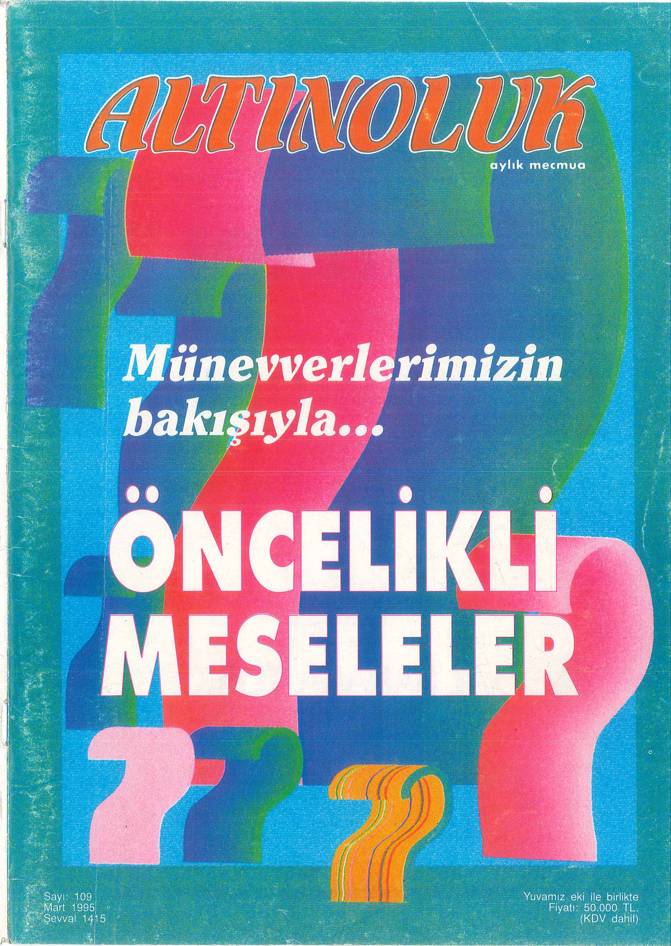 109. Sayı Kapağı