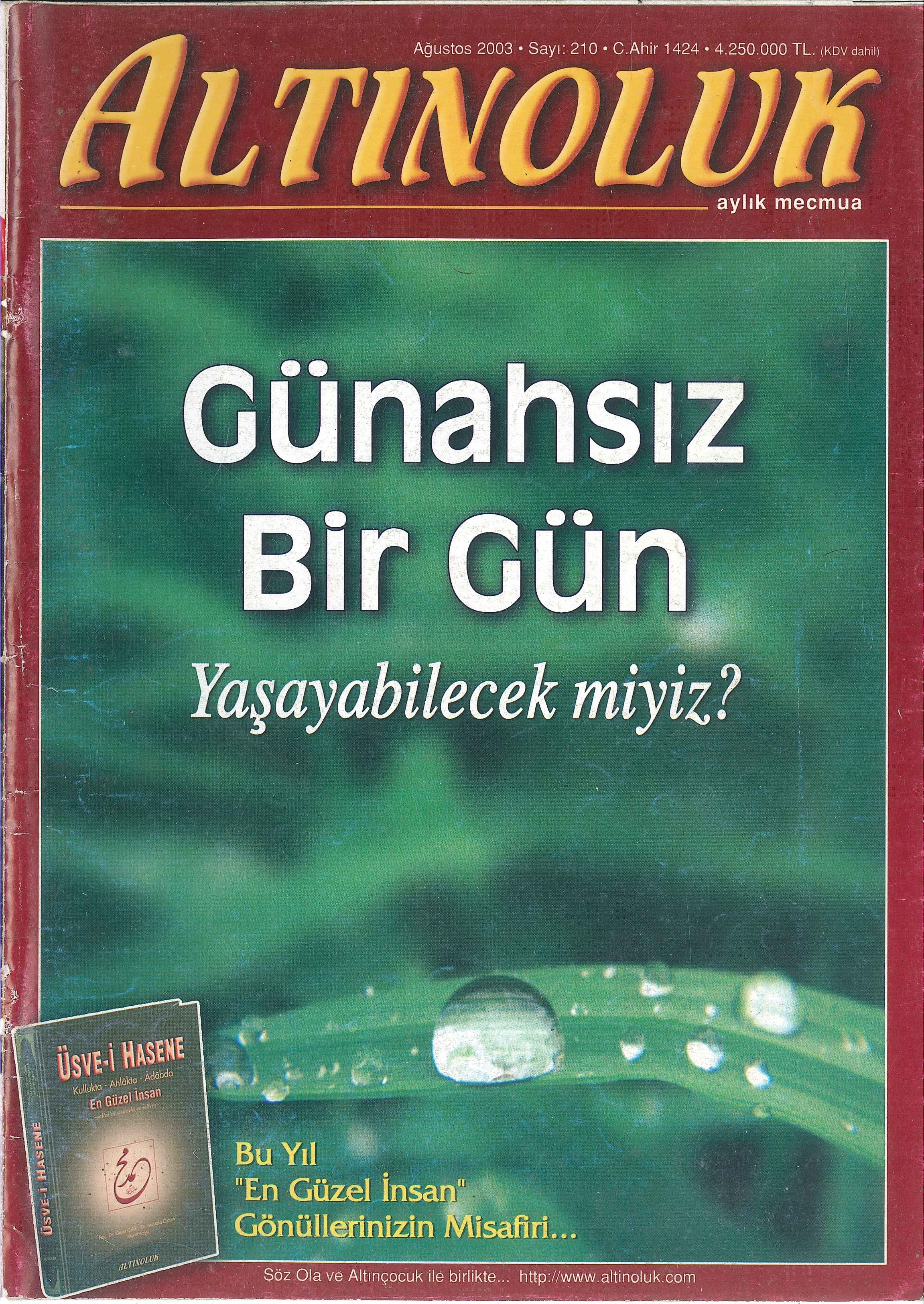 210. Sayı Kapağı