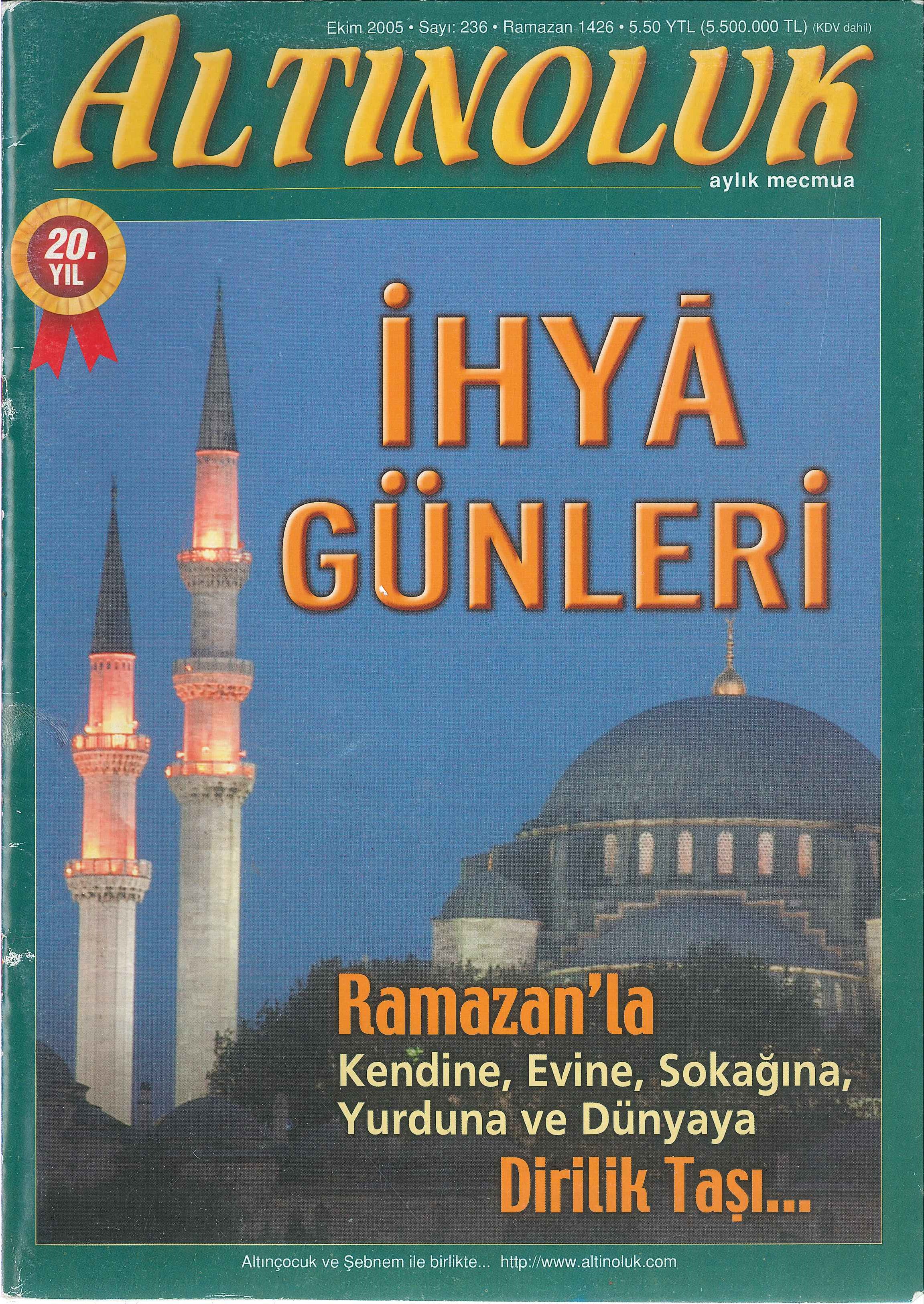 236. Sayı Kapağı