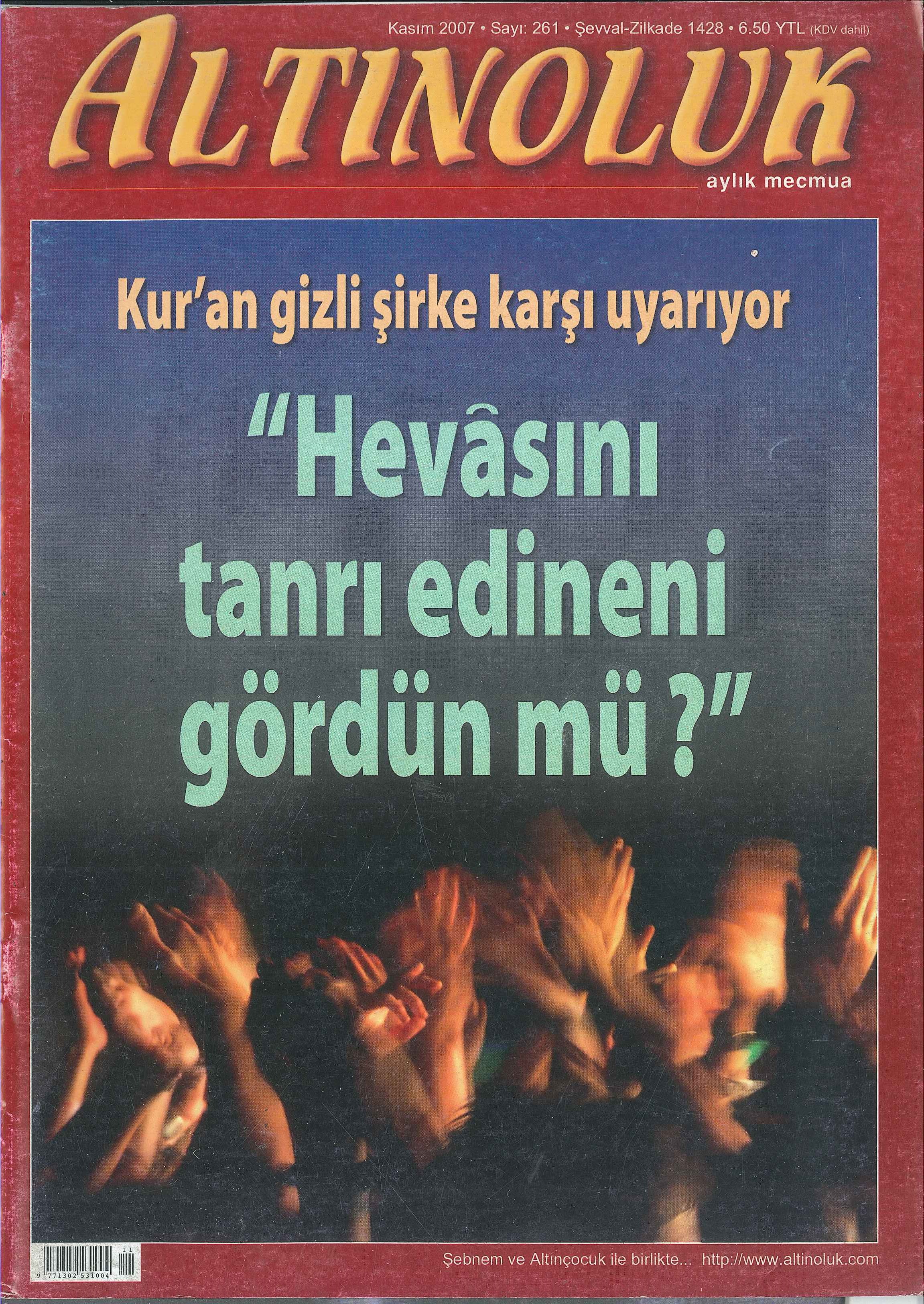 261. Sayı Kapağı