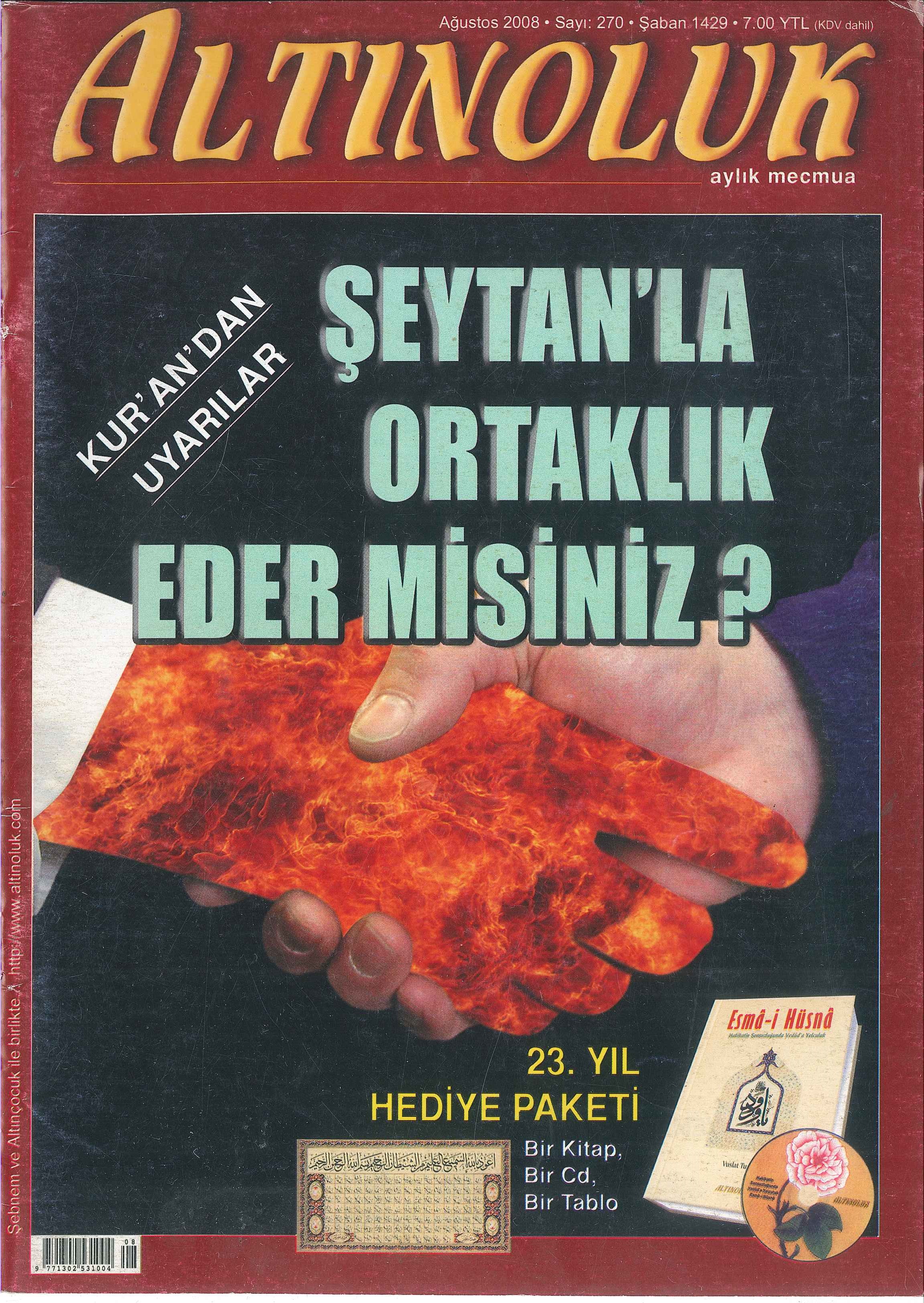 270. Sayı Kapağı