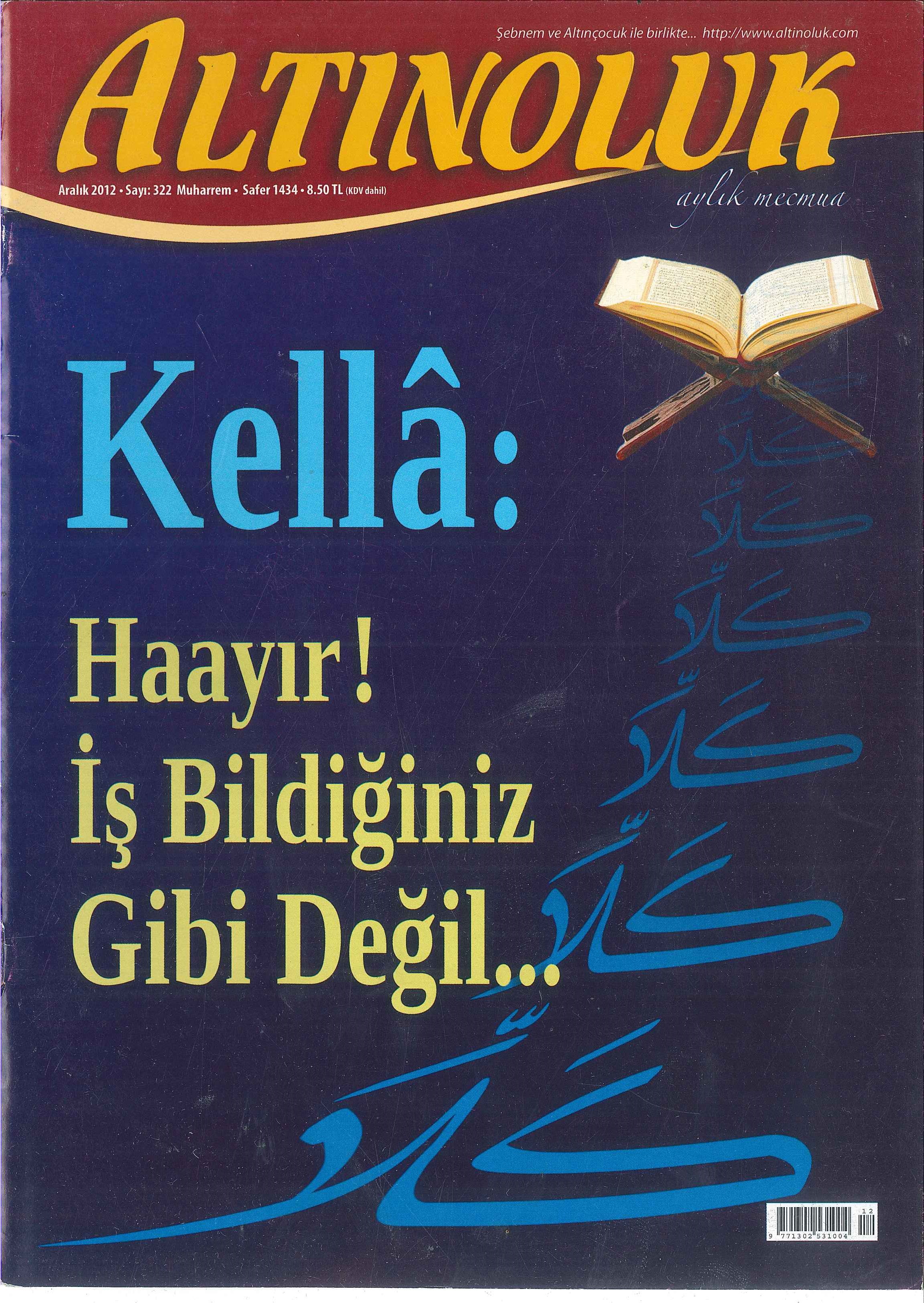 322. Sayı Kapağı