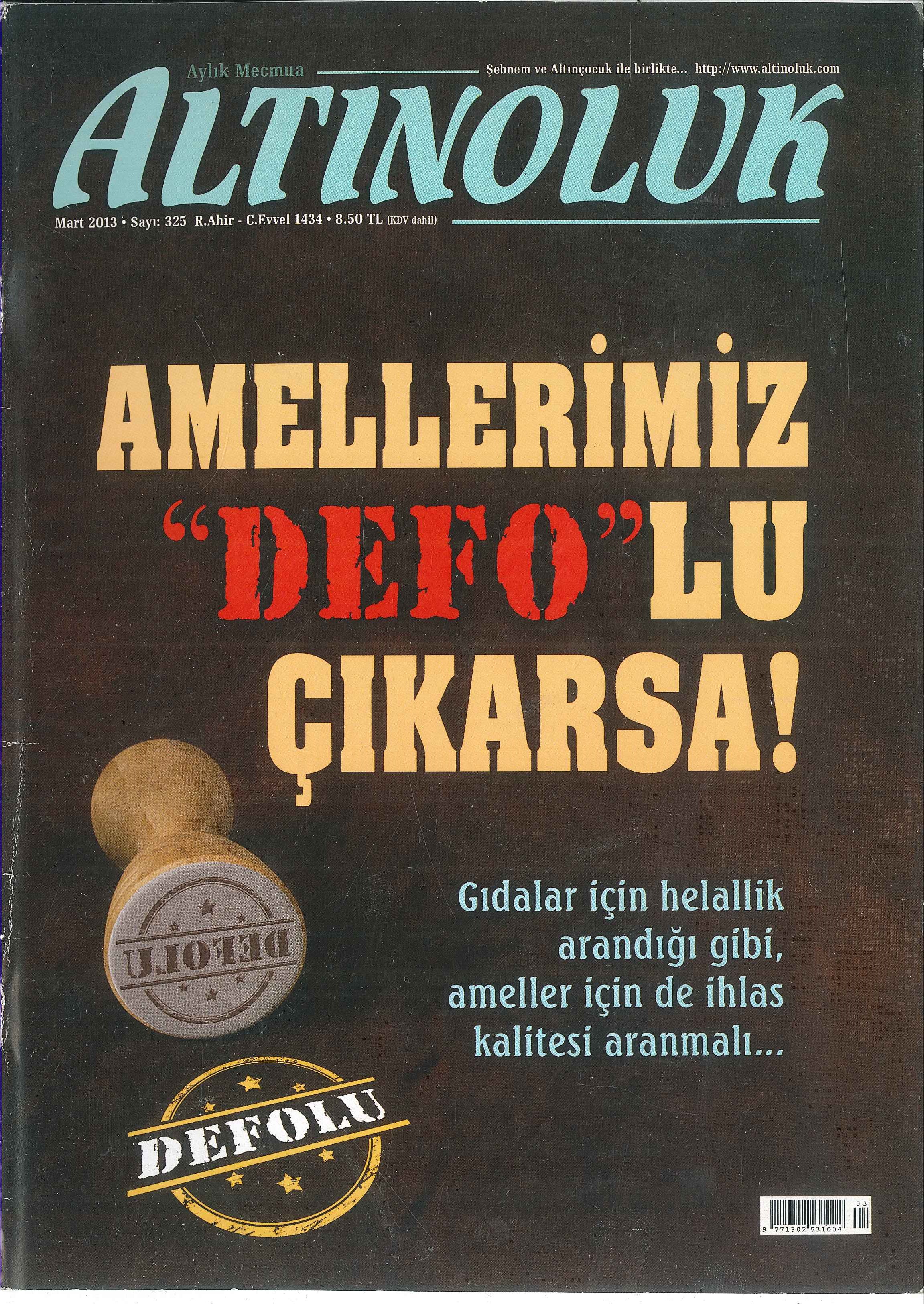 325. Sayı Kapağı