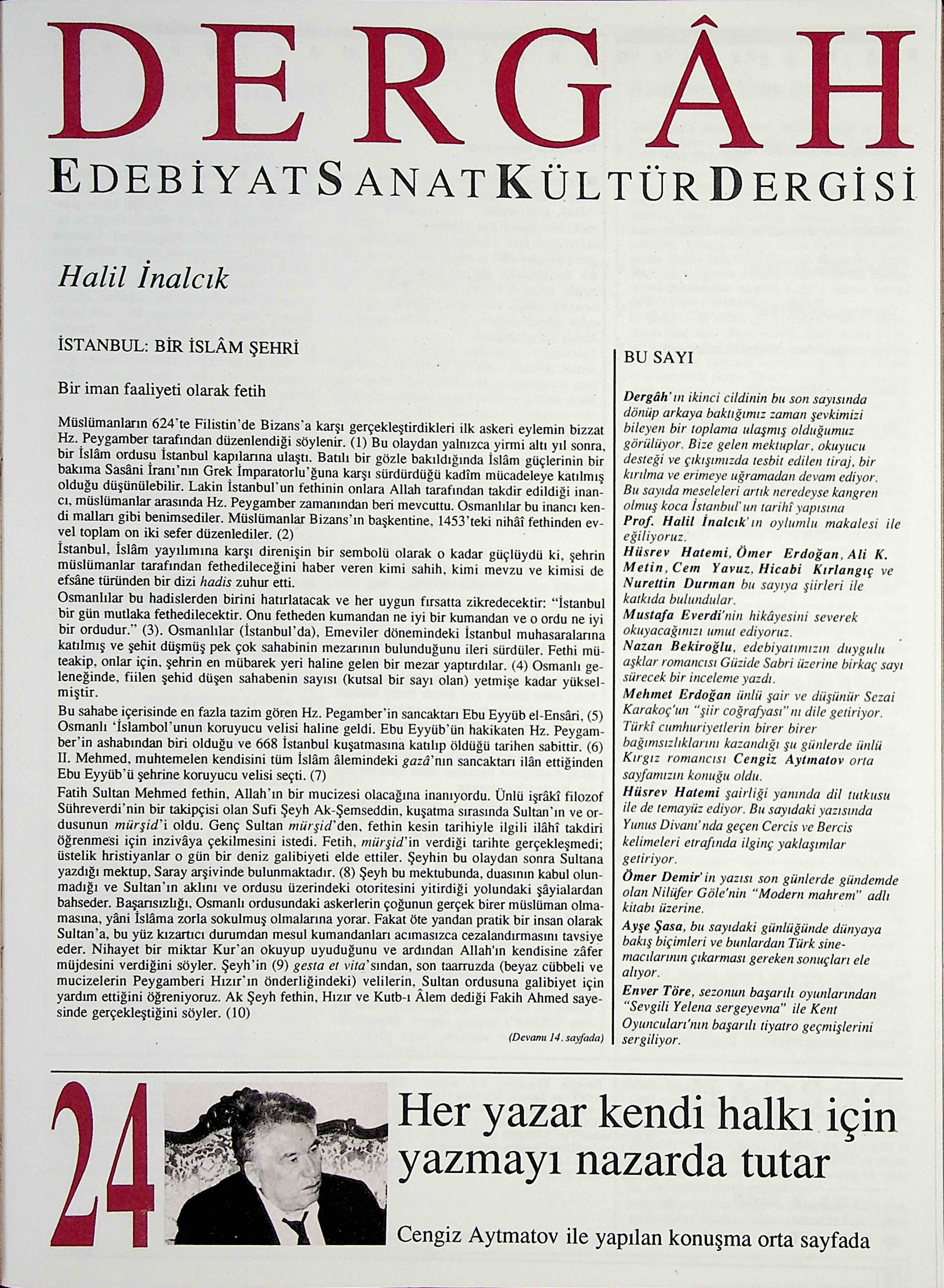 24. Sayı Kapağı