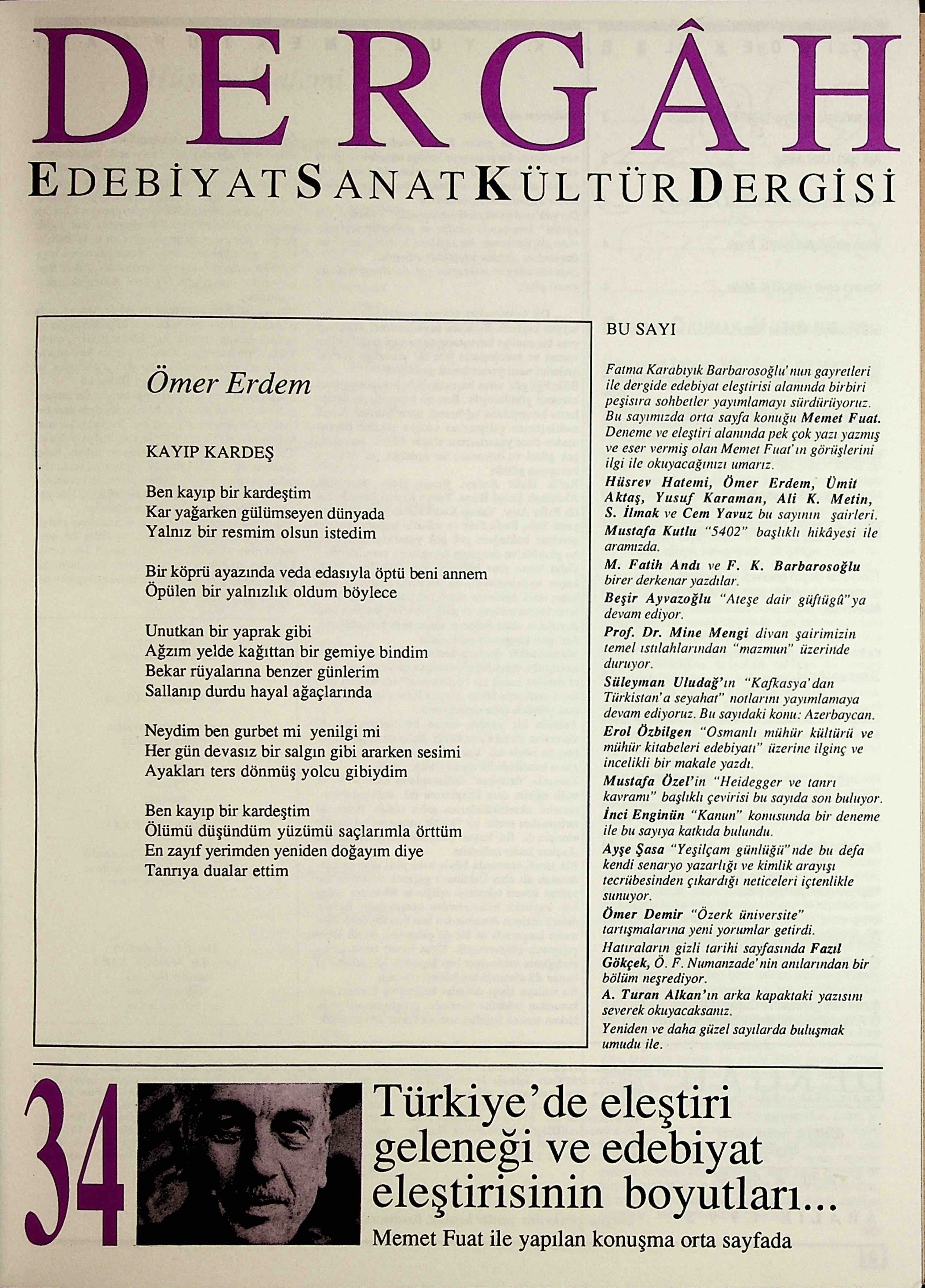 34. Sayı Kapağı