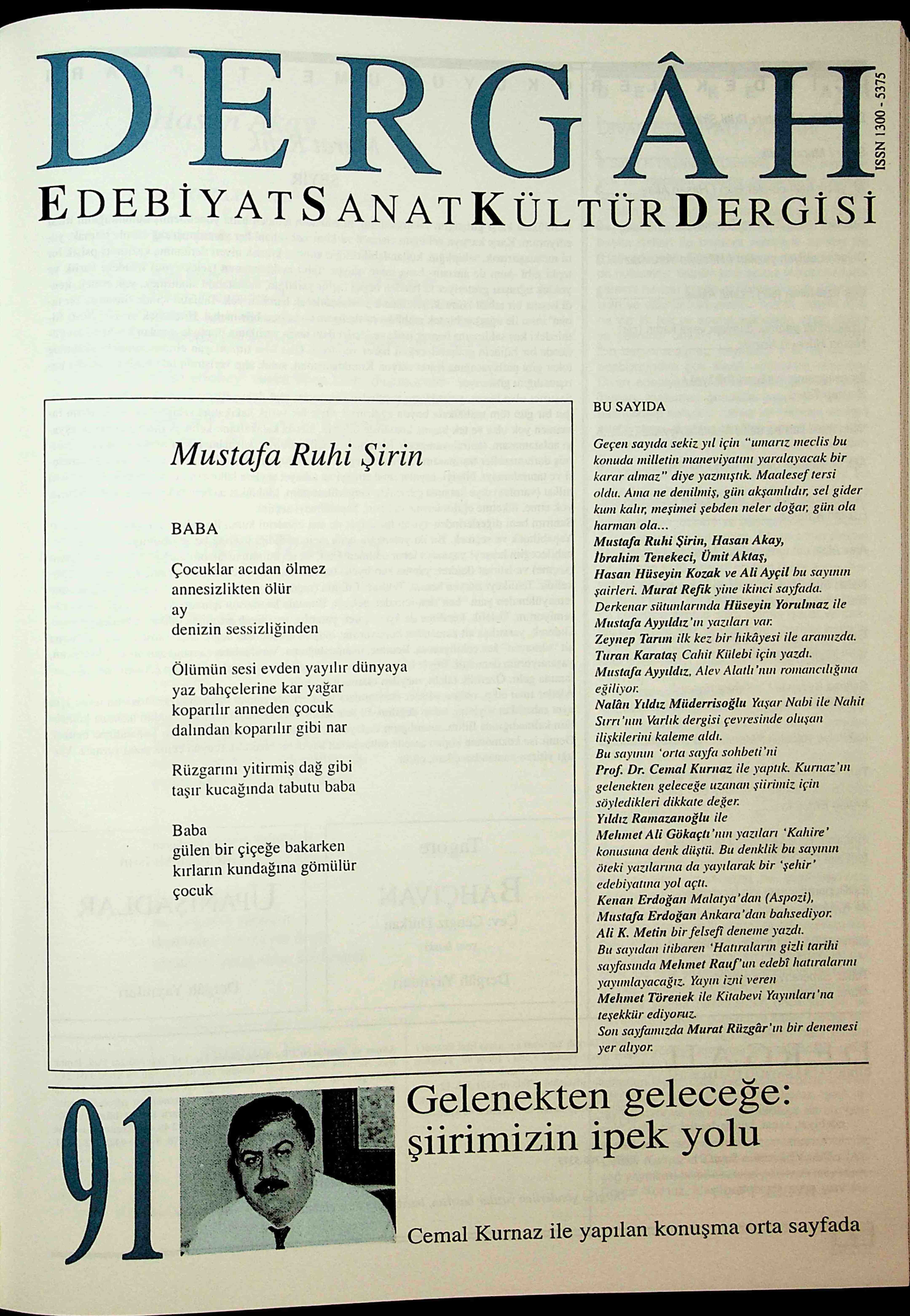 91. Sayı Kapağı