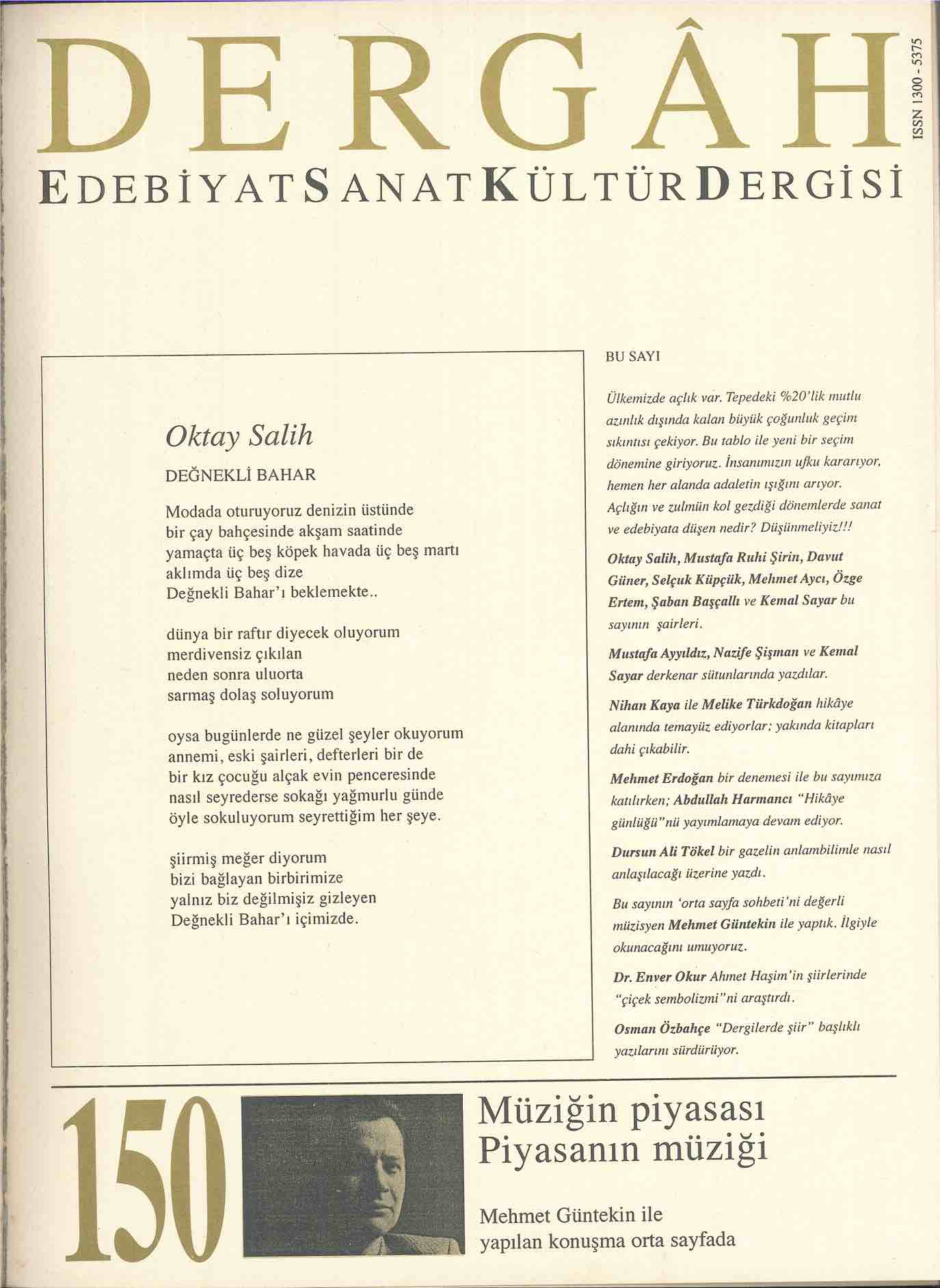 150. Sayı Kapağı