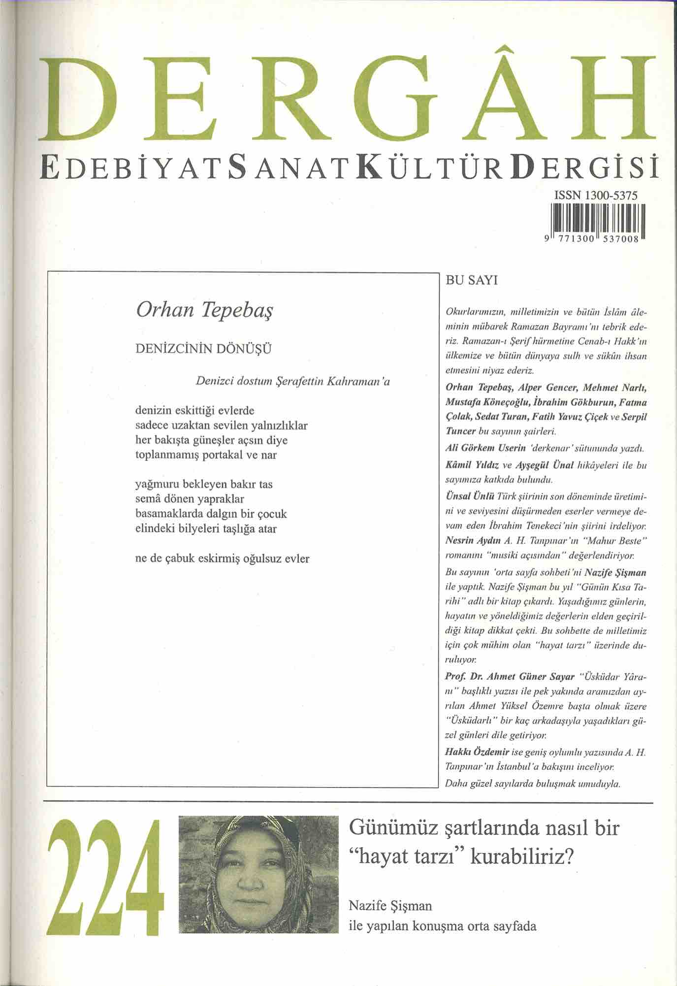 224. Sayı Kapağı