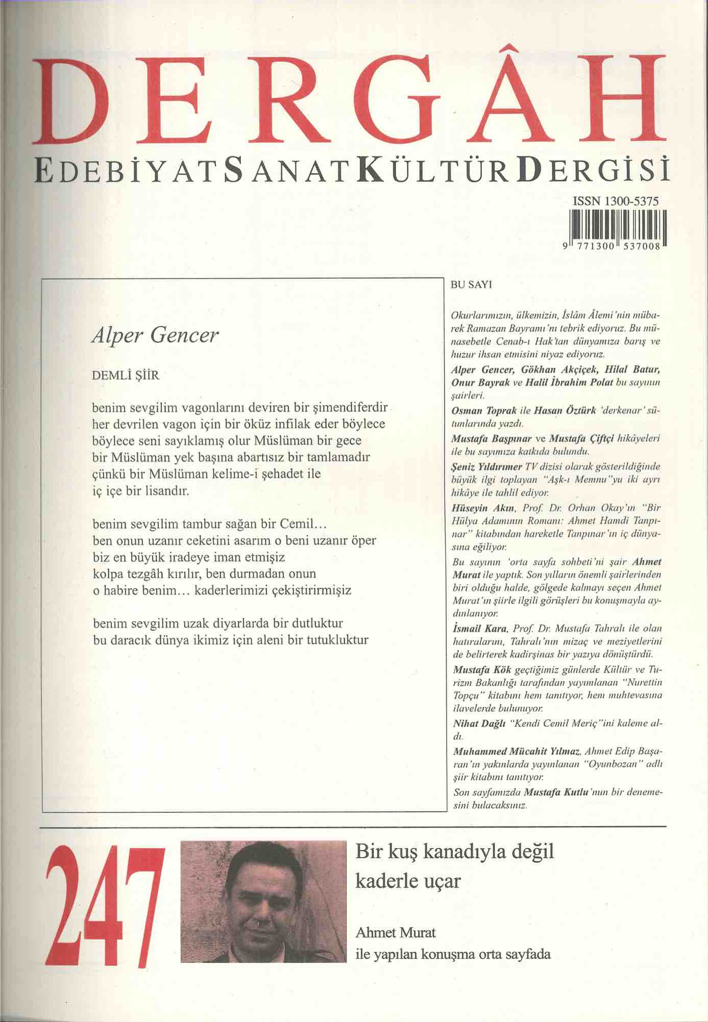 247. Sayı Kapağı