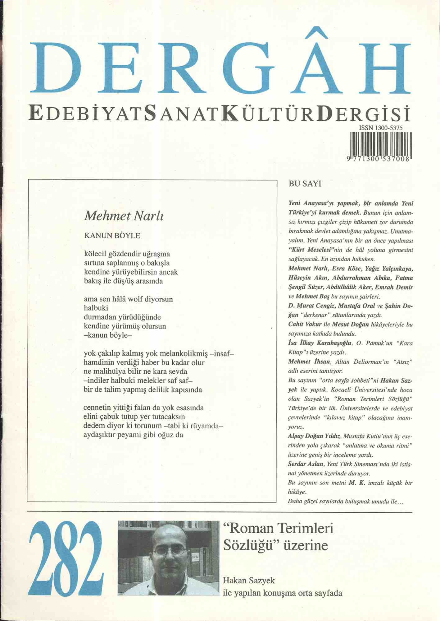 282. Sayı Kapağı