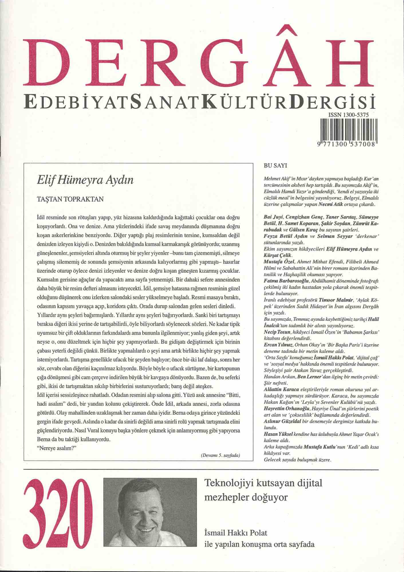 320. Sayı Kapağı