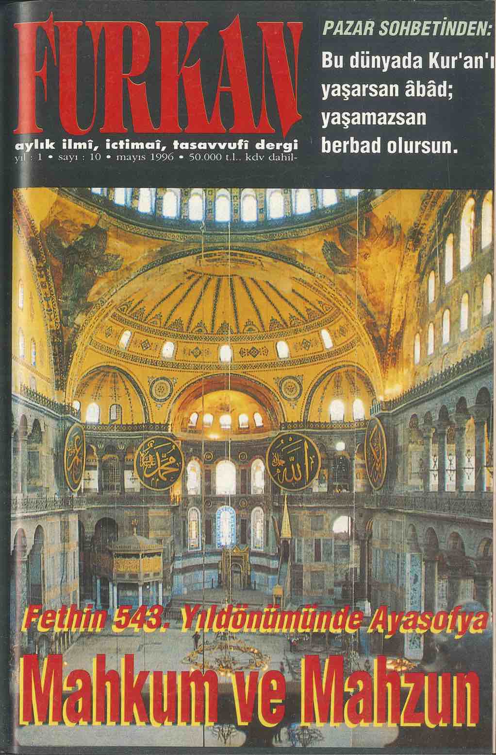 10. Sayı Kapağı