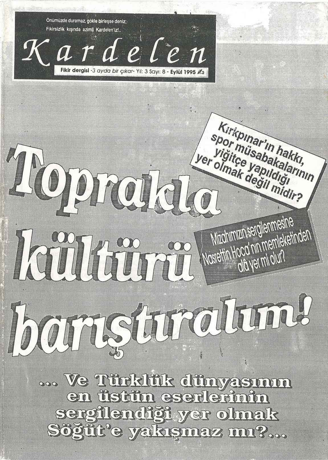 8. Sayı Kapağı