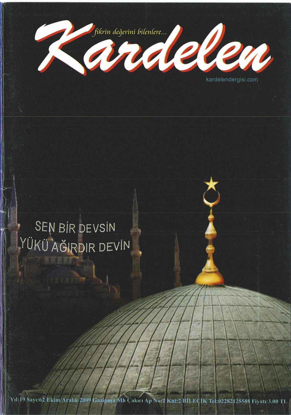 62. Sayı Kapağı