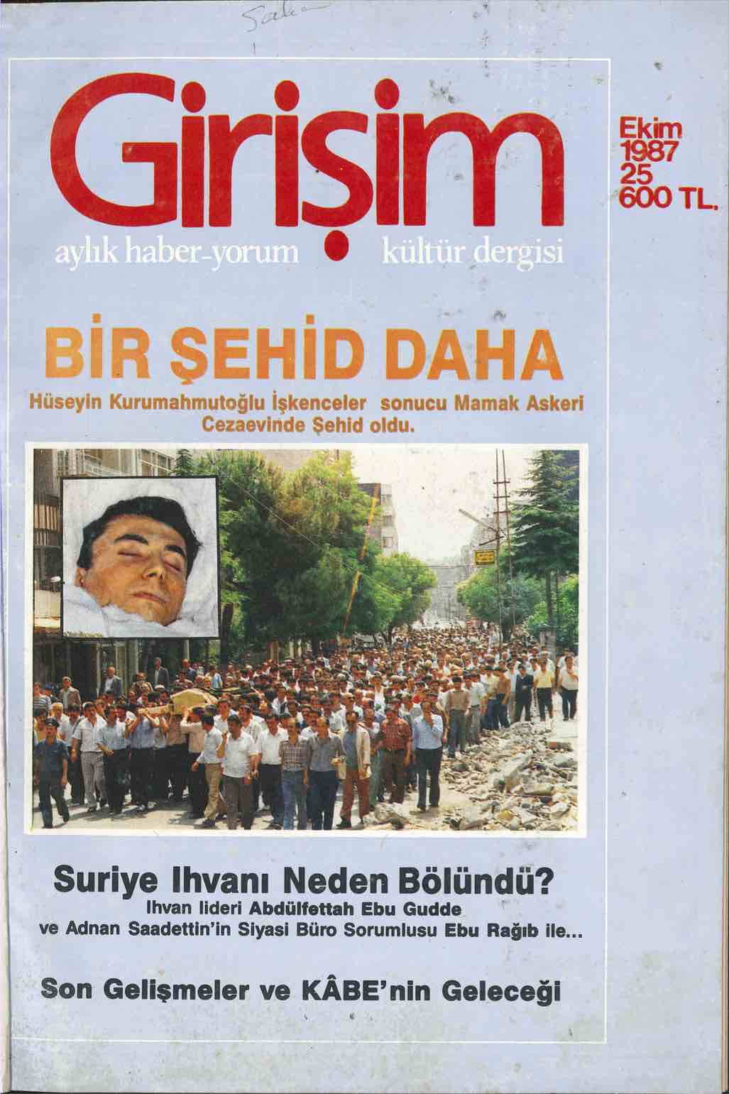 25. Sayı Kapağı