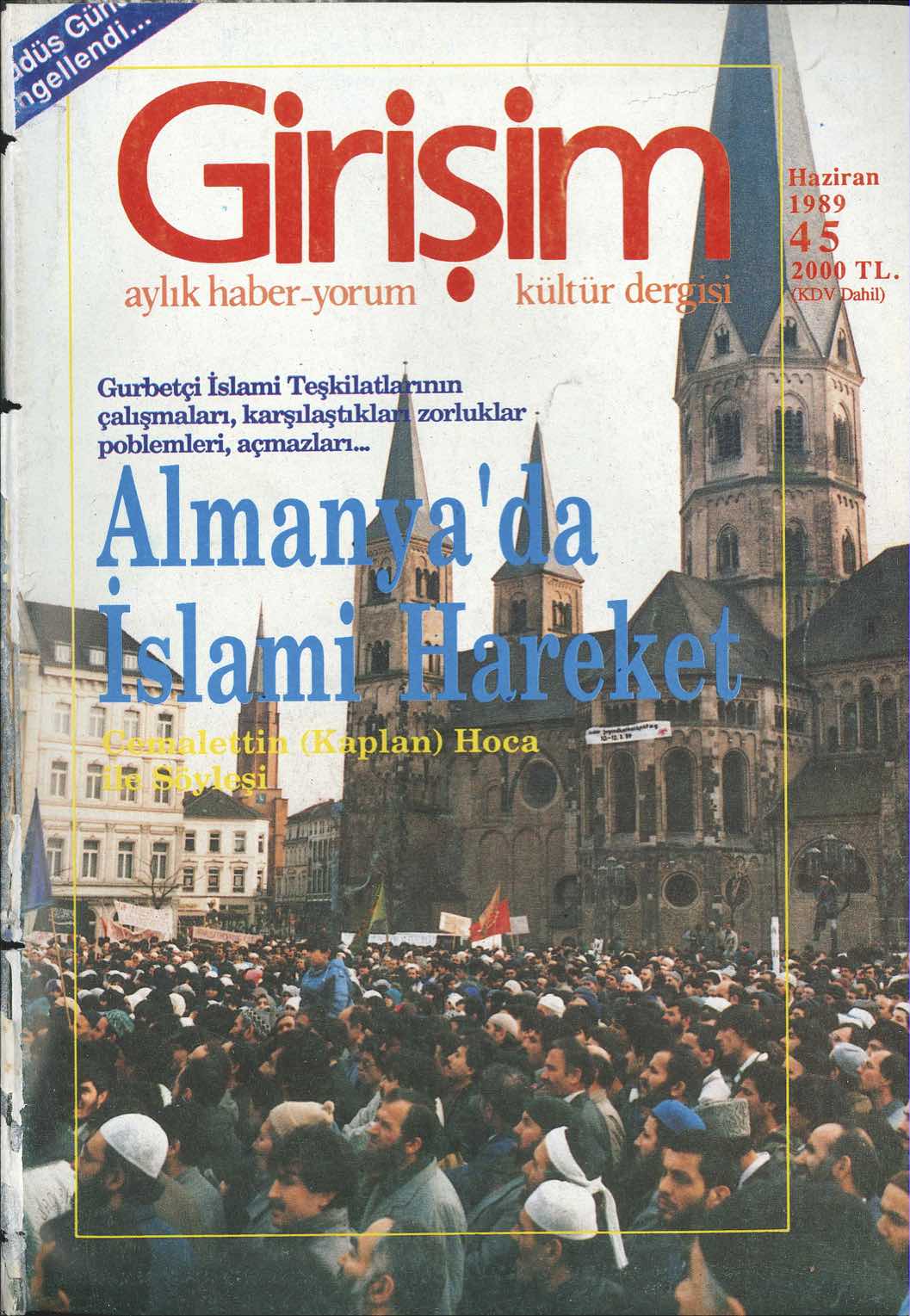 45. Sayı Kapağı