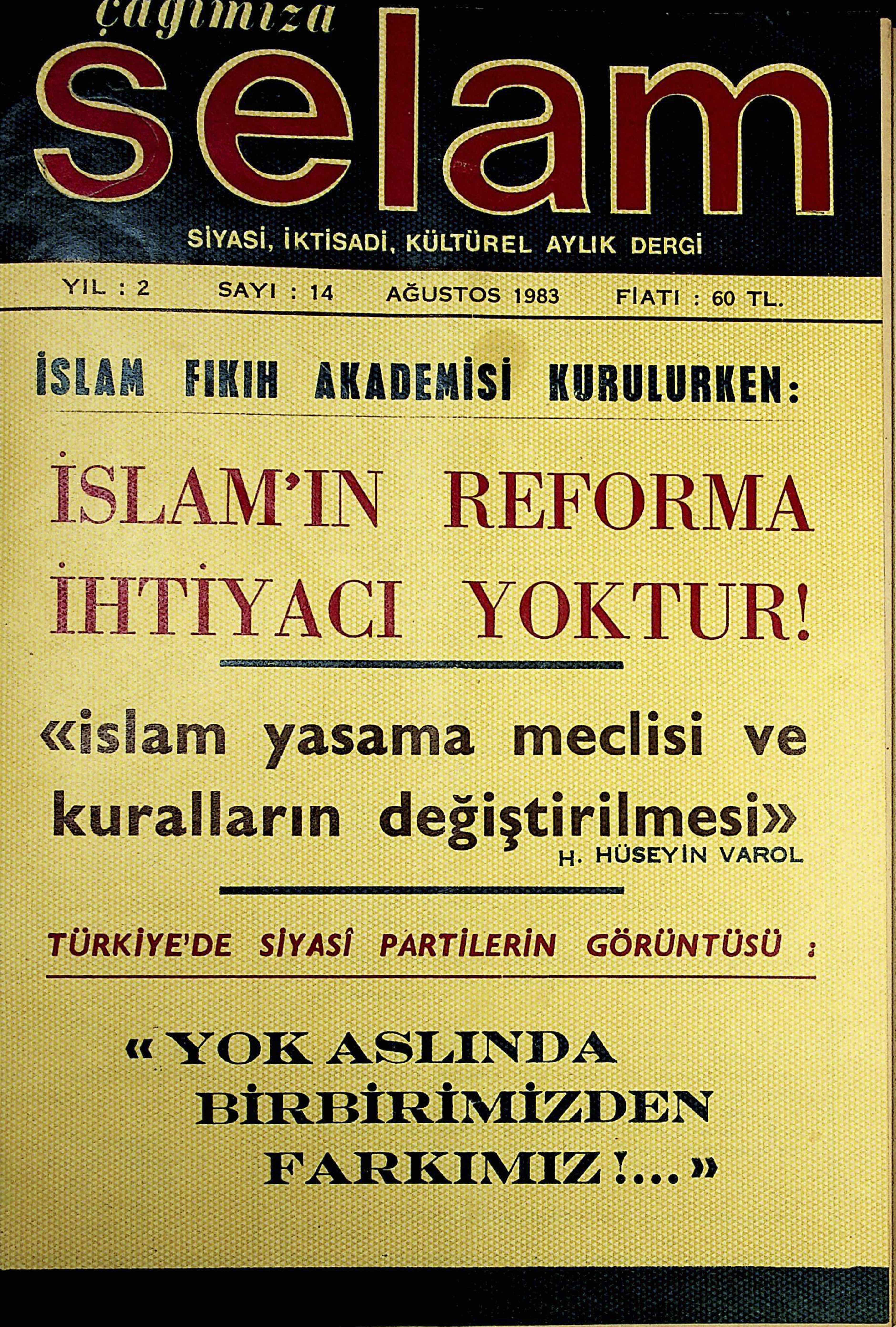 14. Sayı Kapağı