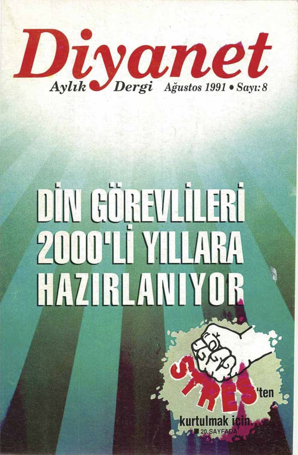 8. Sayı Kapağı