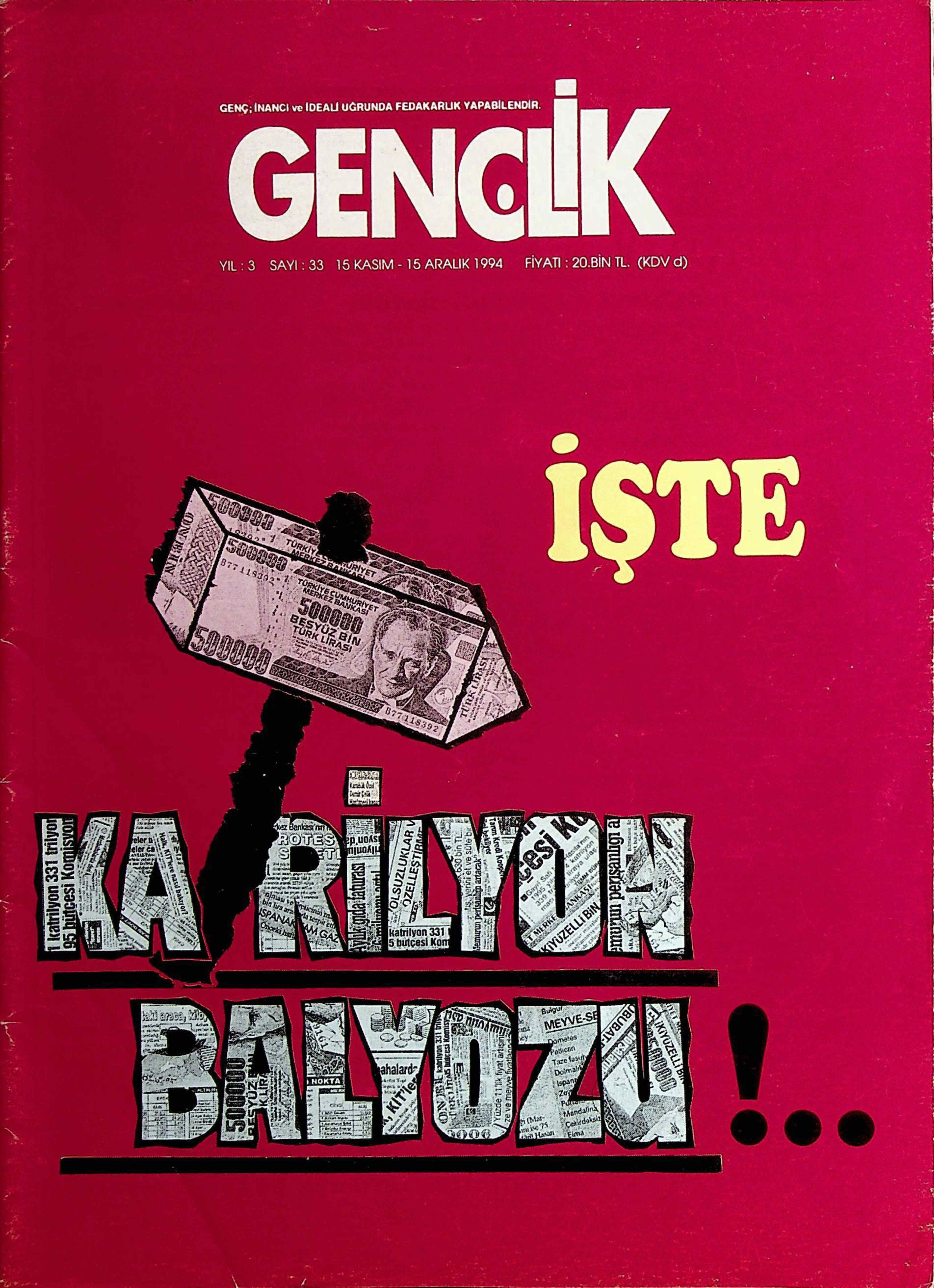 33. Sayı Kapağı