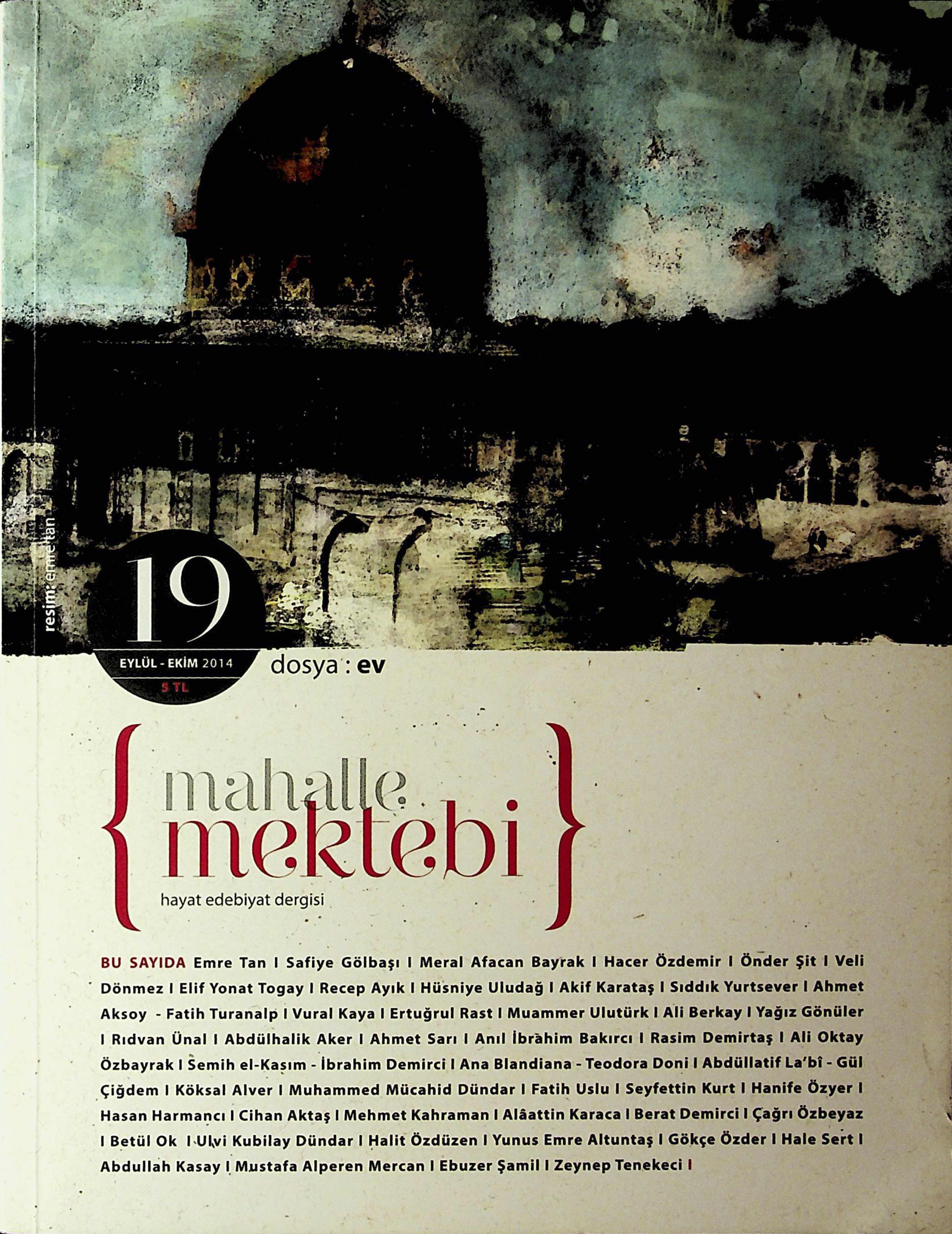 19. Sayı Kapağı