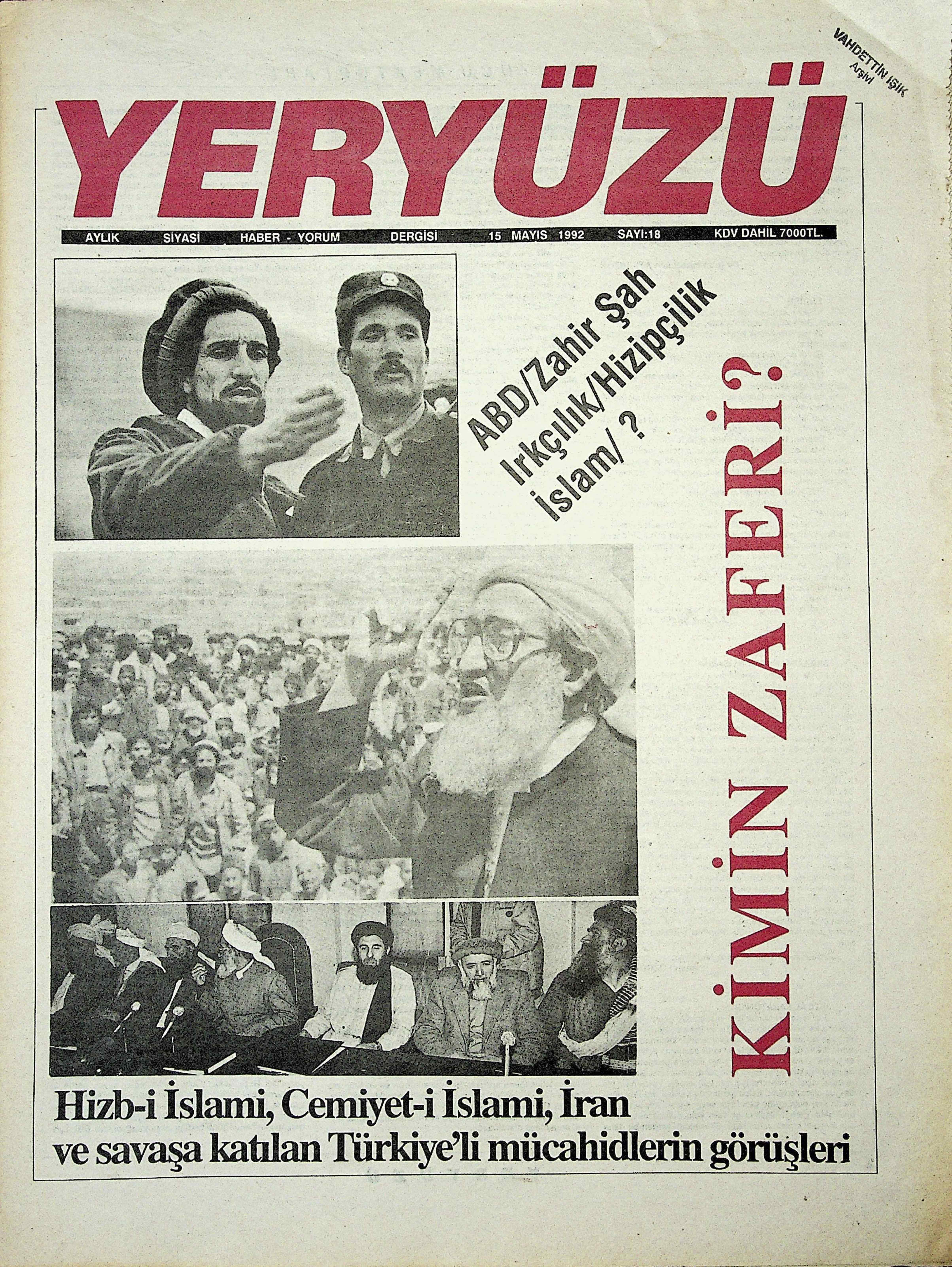18. Sayı Kapağı