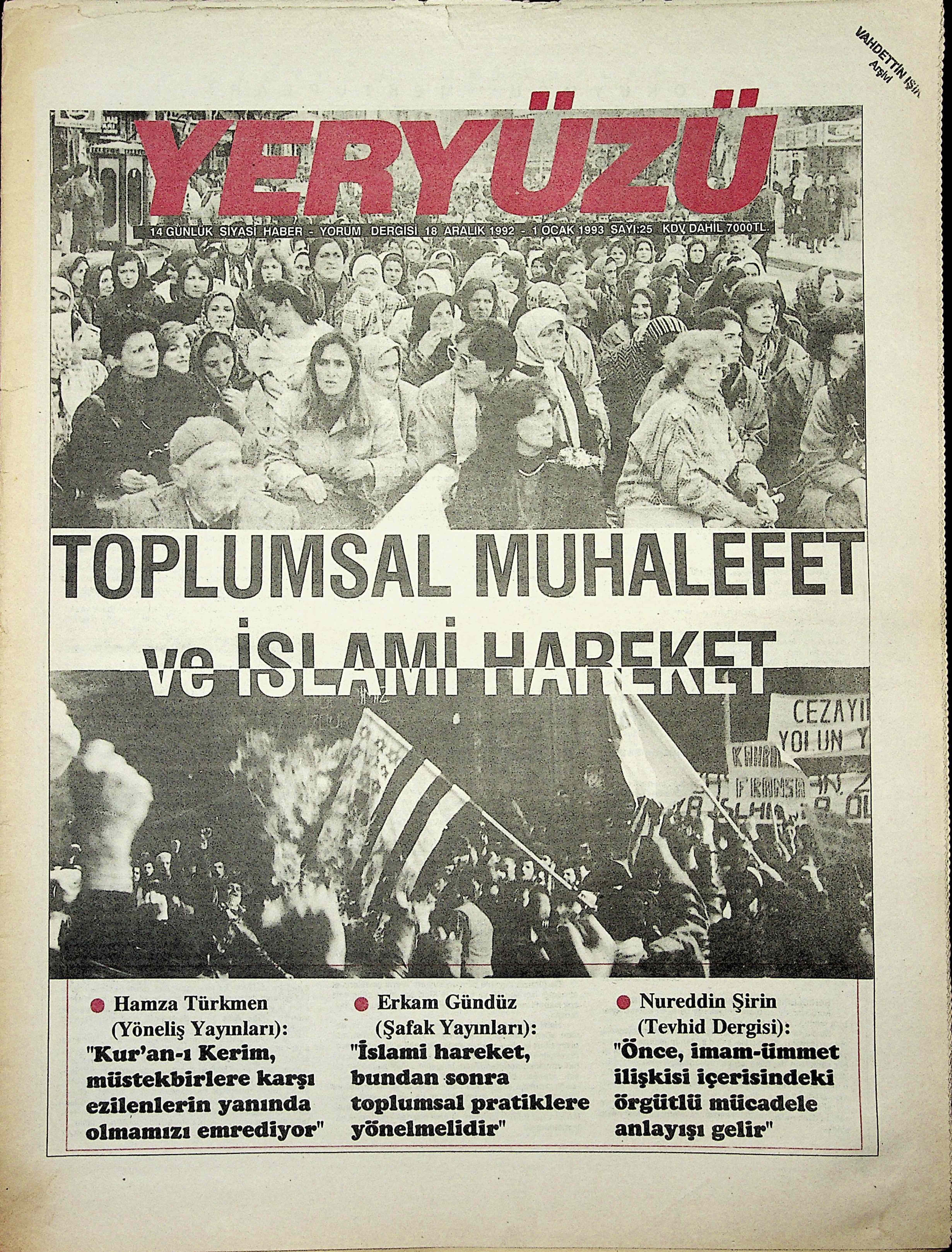 25. Sayı Kapağı