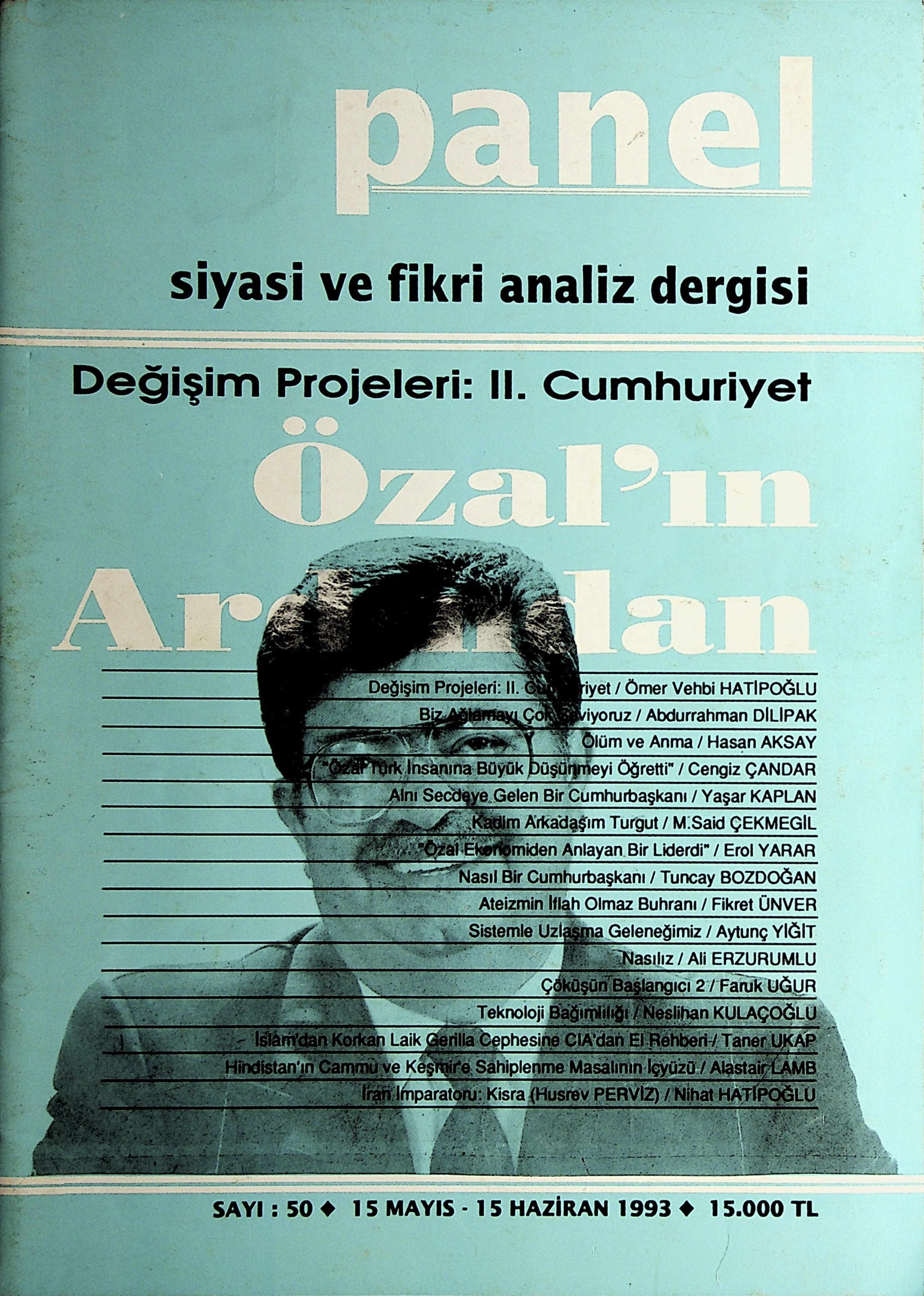 50. Sayı Kapağı